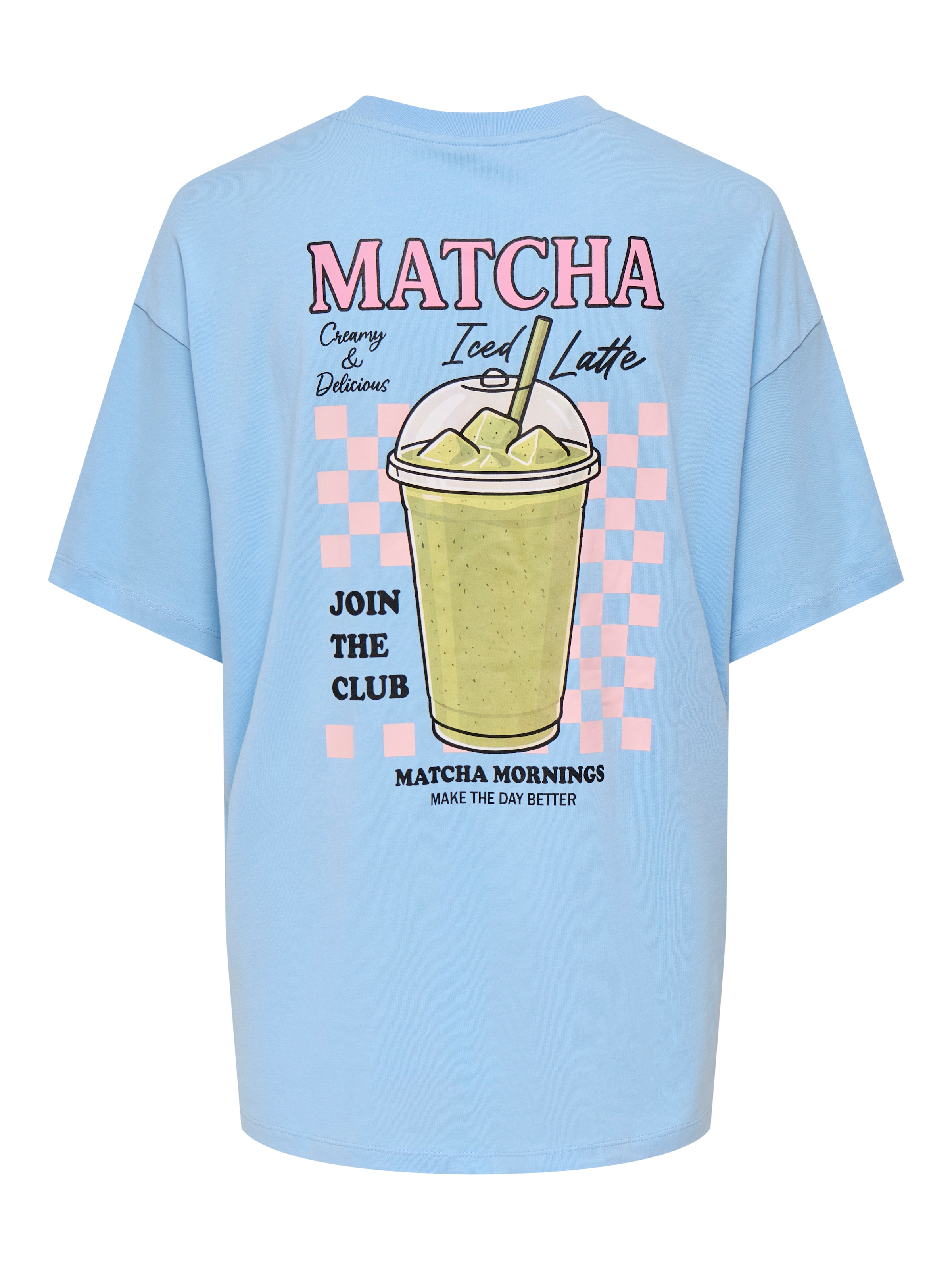 ONLY T-shirt à manches courtes »ONLRITA S/S PRINTED TEE CS JRS« coton, coupe loose, col rond