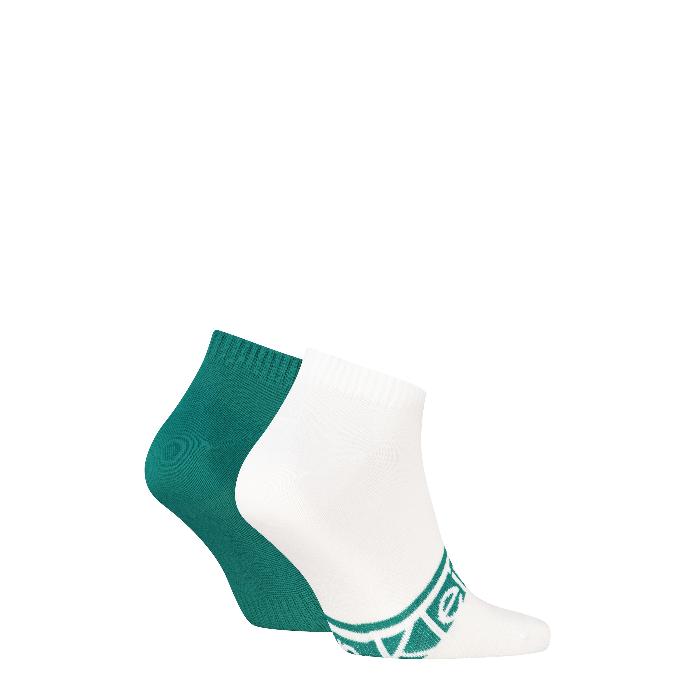 Calvin Klein Chaussettes de baskets »CK MEN SNEAKER 2P LOGO STRIPE« 2 paires,  avec inscription logo, mélange coton