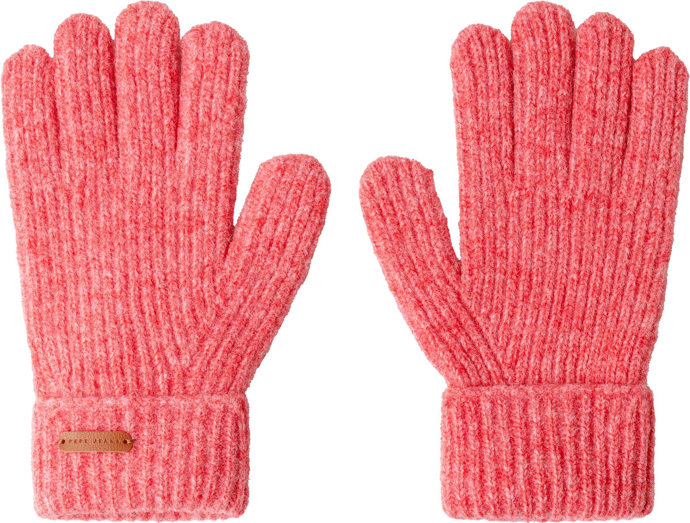Pepe Jeans Gants tricotés »FRANCISY GLOVES« avec écusson label