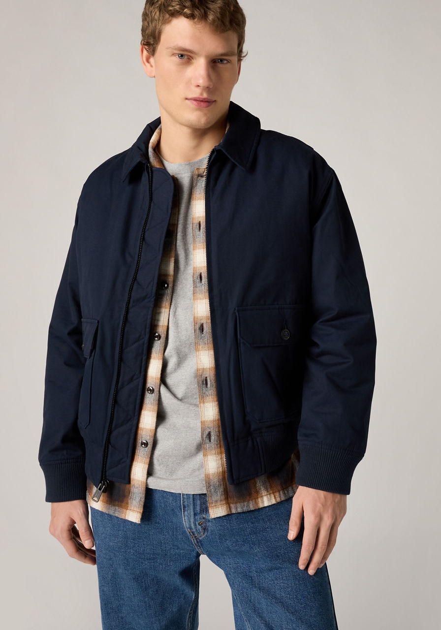 Levi's® Blouson »CORTLAND JACKET« ohne Kapuze mit Reissverschluss und grossen Seitentaschen
