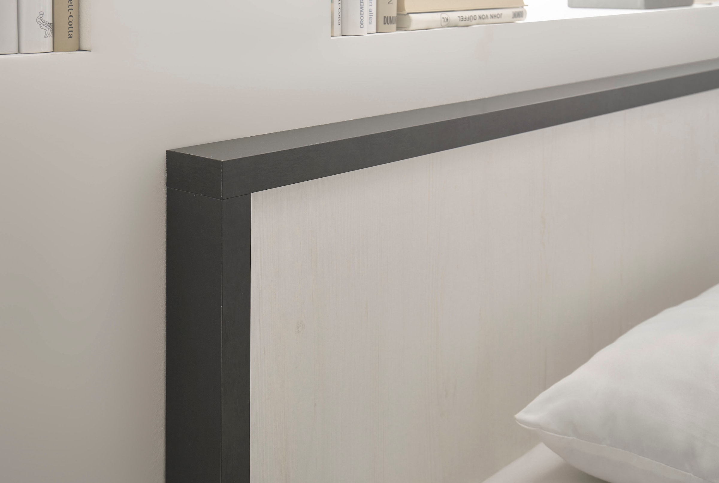 Home affaire Ensemble de lit »SHERWOOD« 3 cuis tlg. Liegefläche Bett 180x200cm, 2 Nachttische mit jeweils 1 Schublade