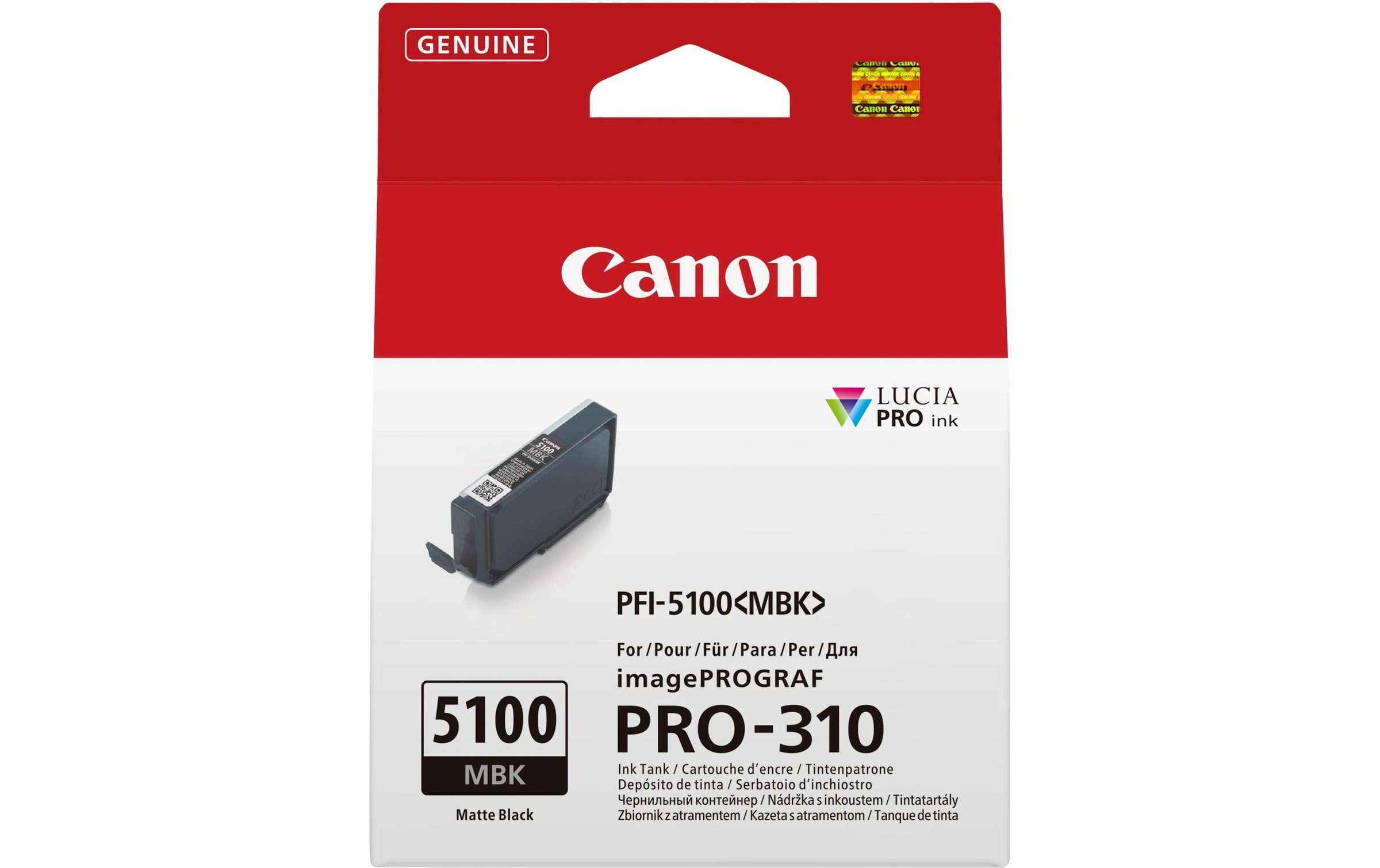 Canon Tintenpatrone »PFI-5100MBK Matte Black«