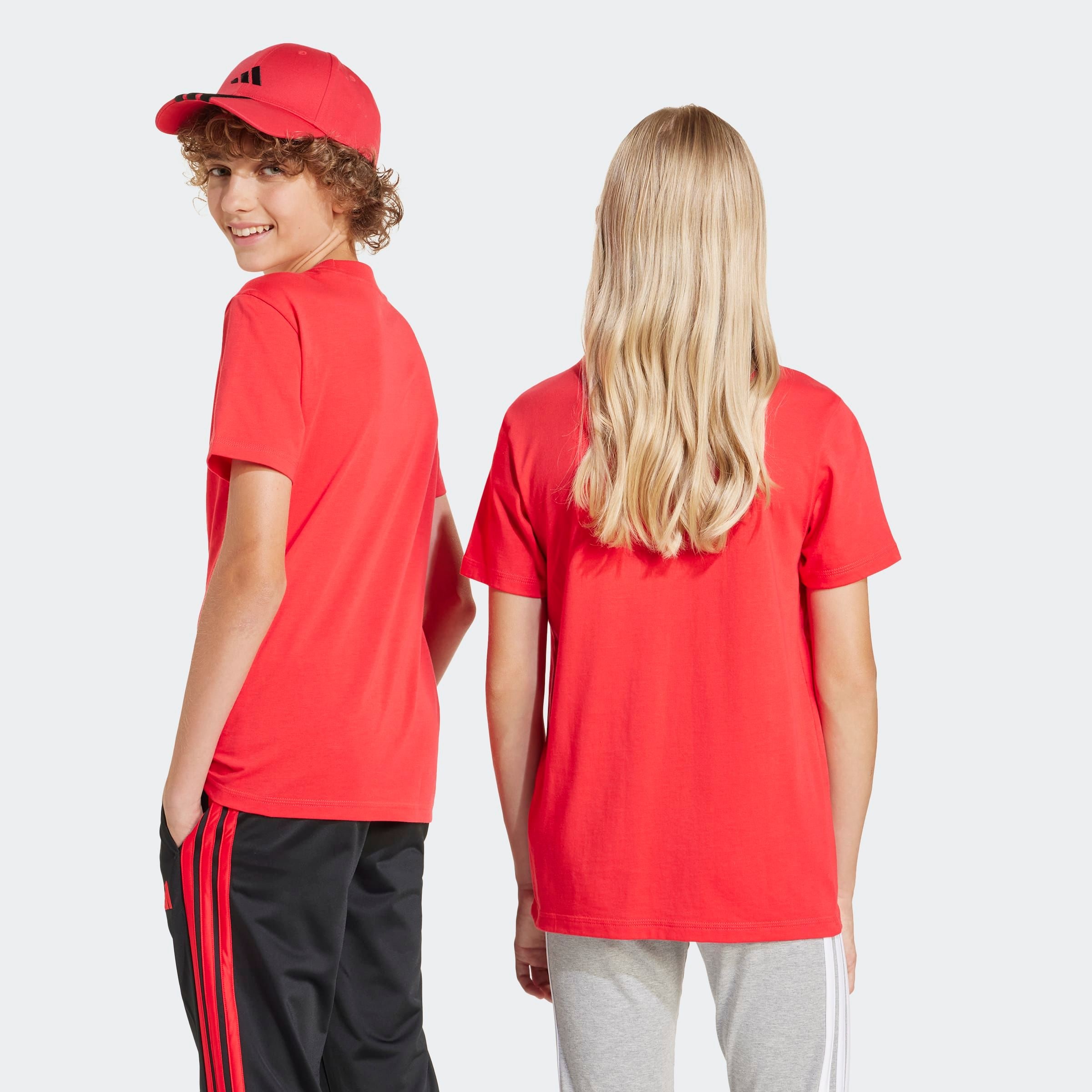 adidas Sportswear T-shirt »ESSENTIALS KIDS« pour enfants, col rond, sans fermeture