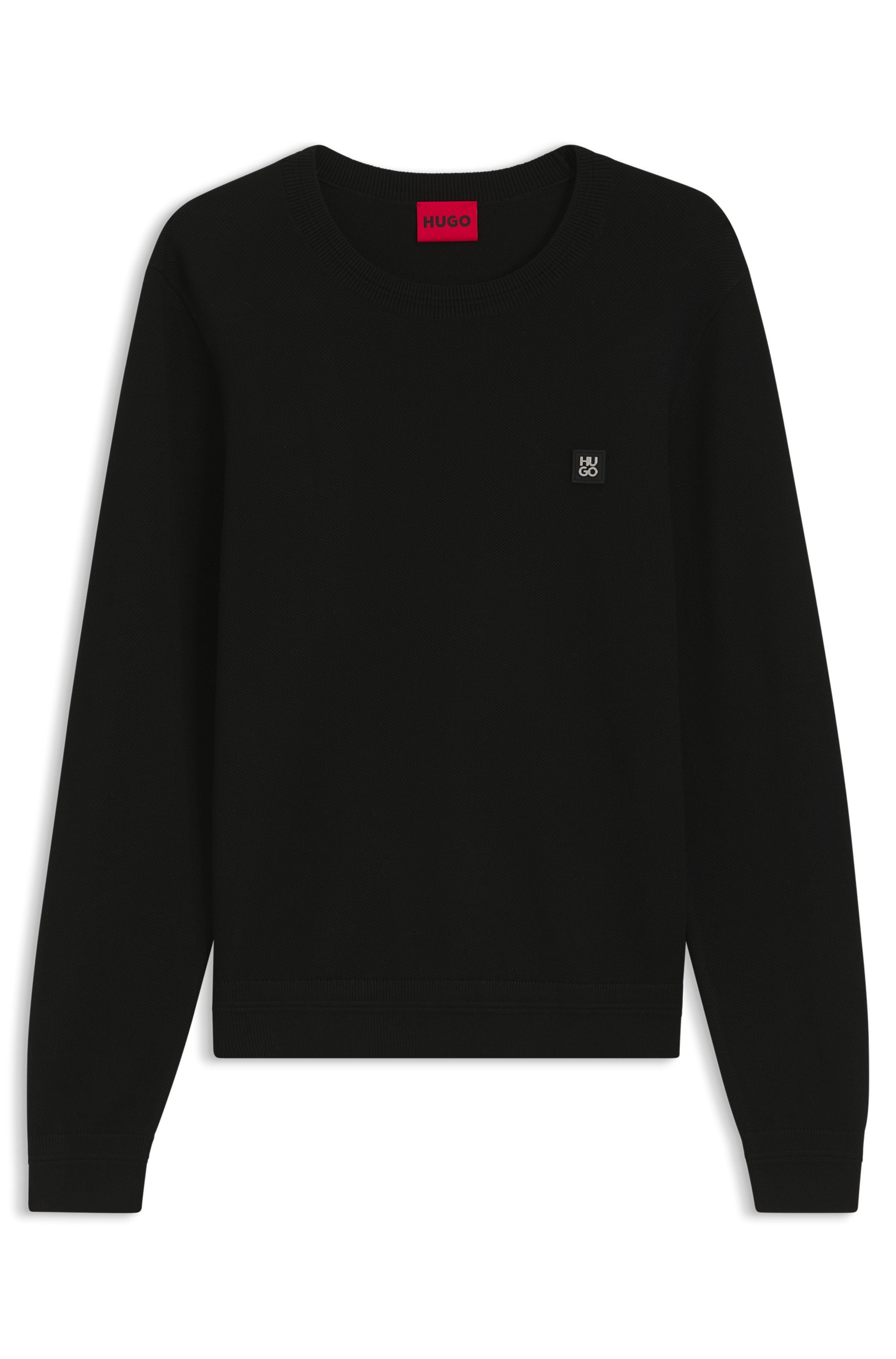HUGO Pull en tricot »Setallo« Feinstrick, Viskose-Mix, Regular Fit