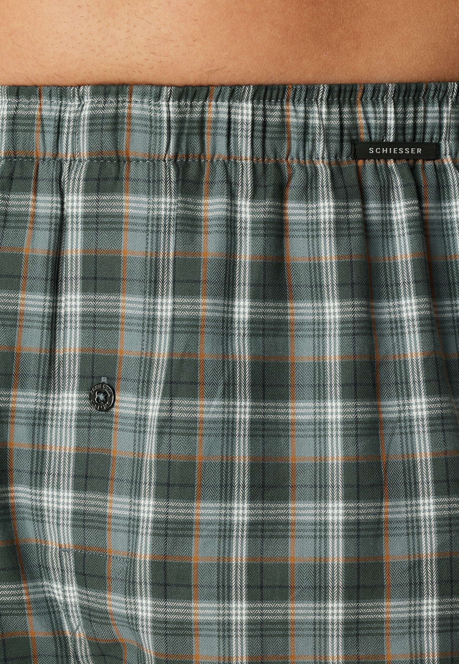 Schiesser Boxer ample »Boxershorts Multipacks« 2er Pack,  mit Eingriff, Knopf