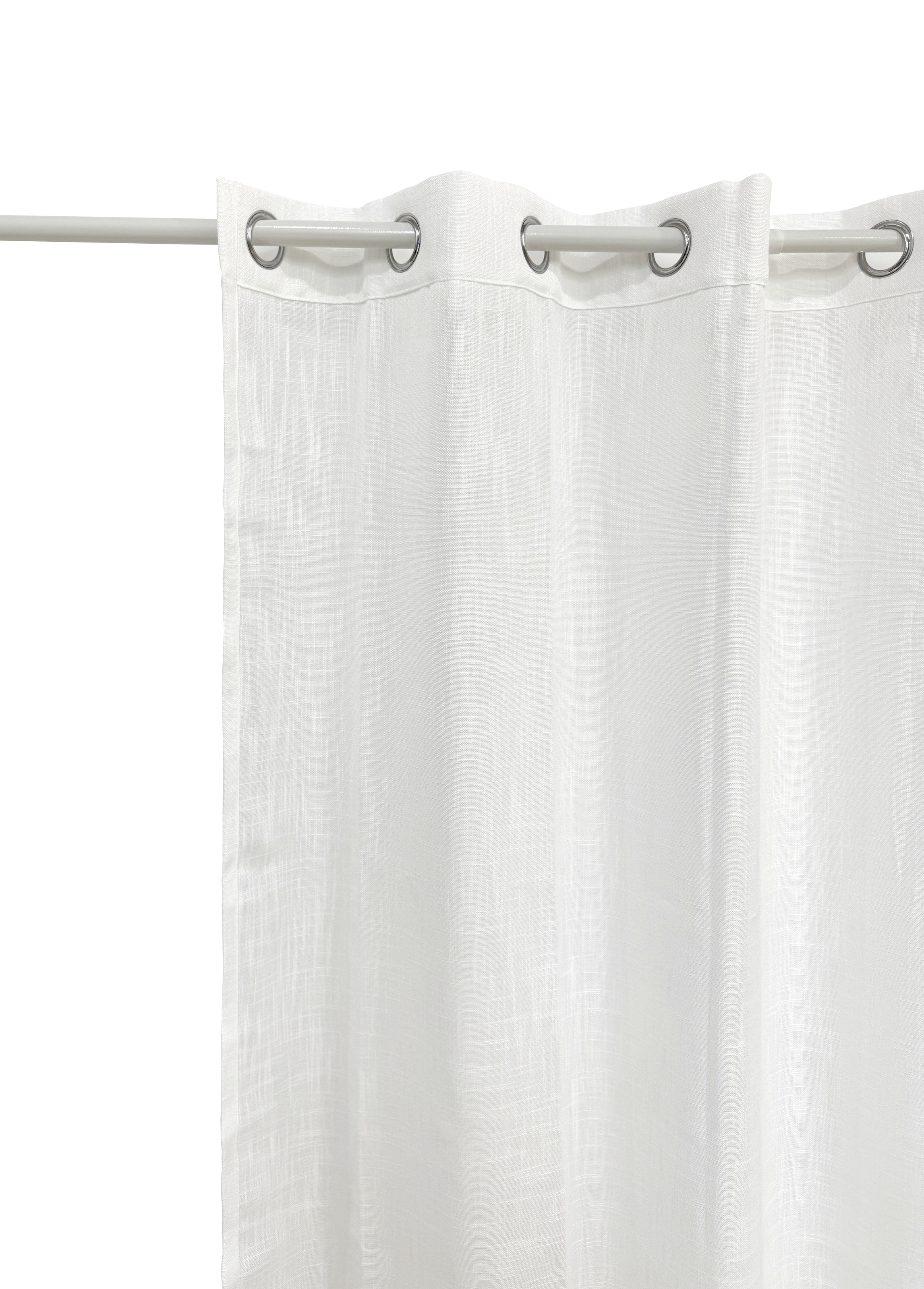 andas Gardine »Tursik« Ösen 1 Stk. tlg. Blickdicht, Leinenlook, Polyester