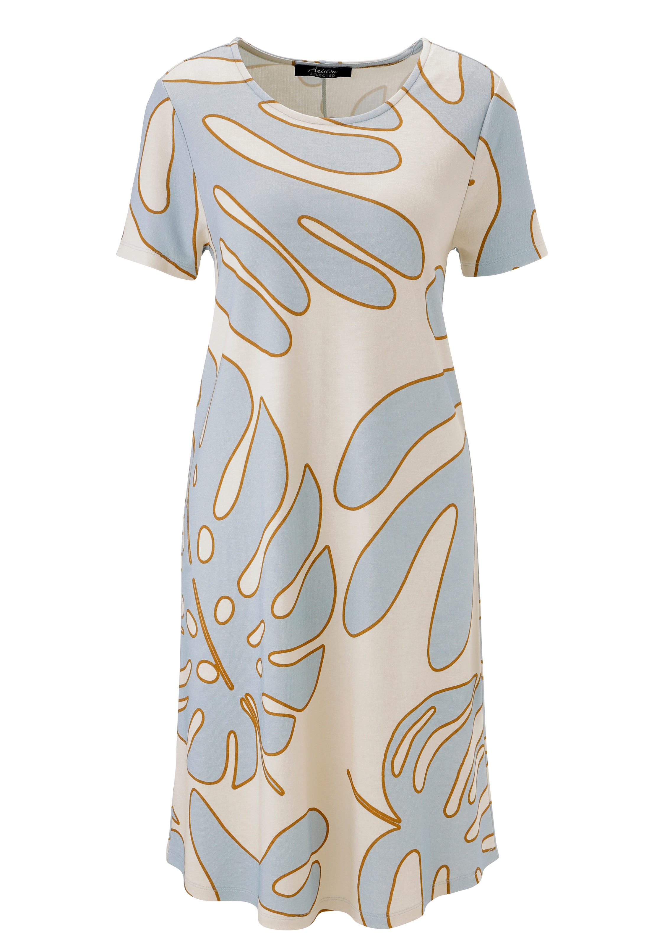 Aniston SELECTED Robe en jersey in leichter A-Linien-Form - NEUE KOLLEKTION