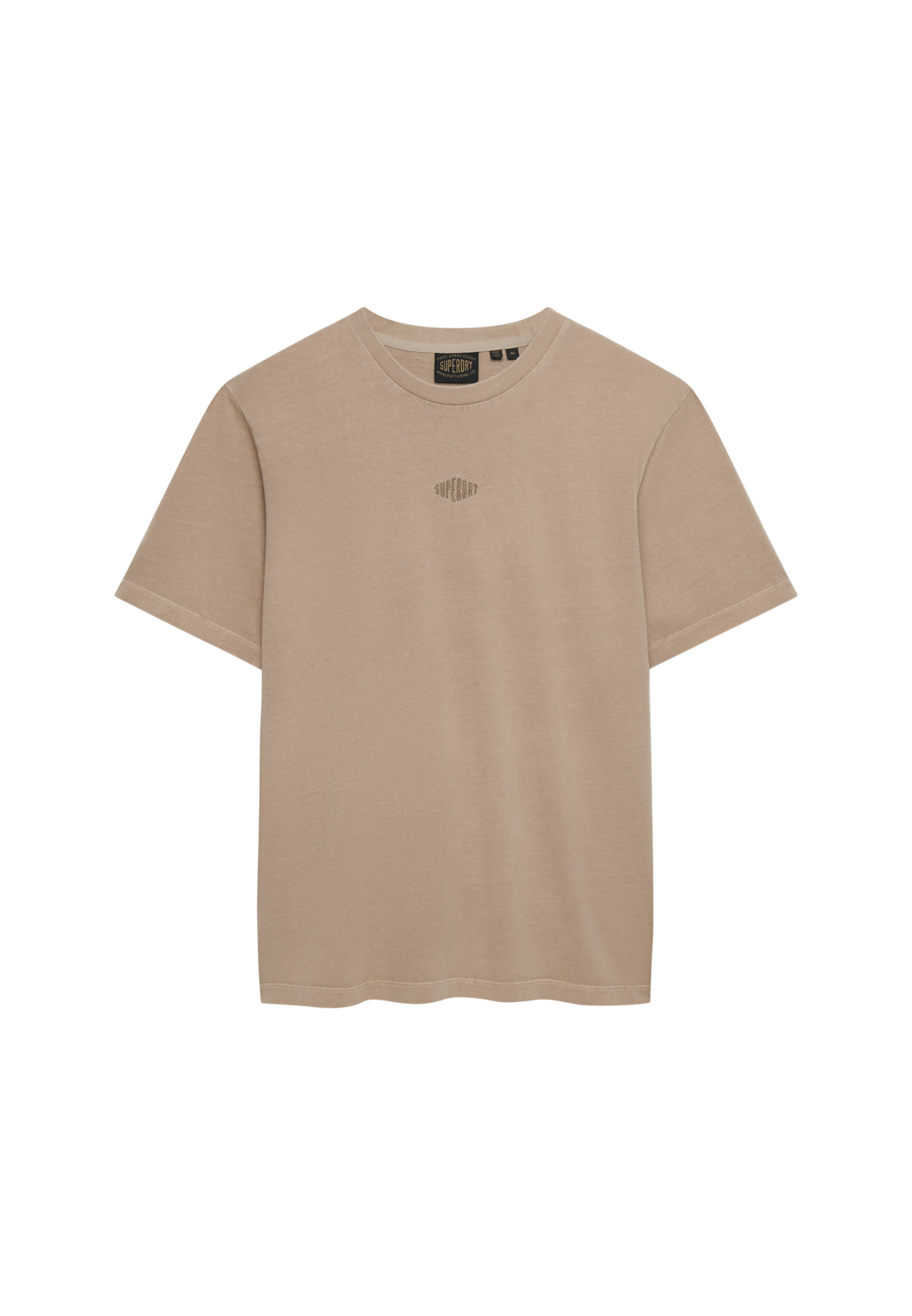 Superdry Shirt à col rond »MICRO LOGO TSHIRT« mit Micro-Marken-Logo