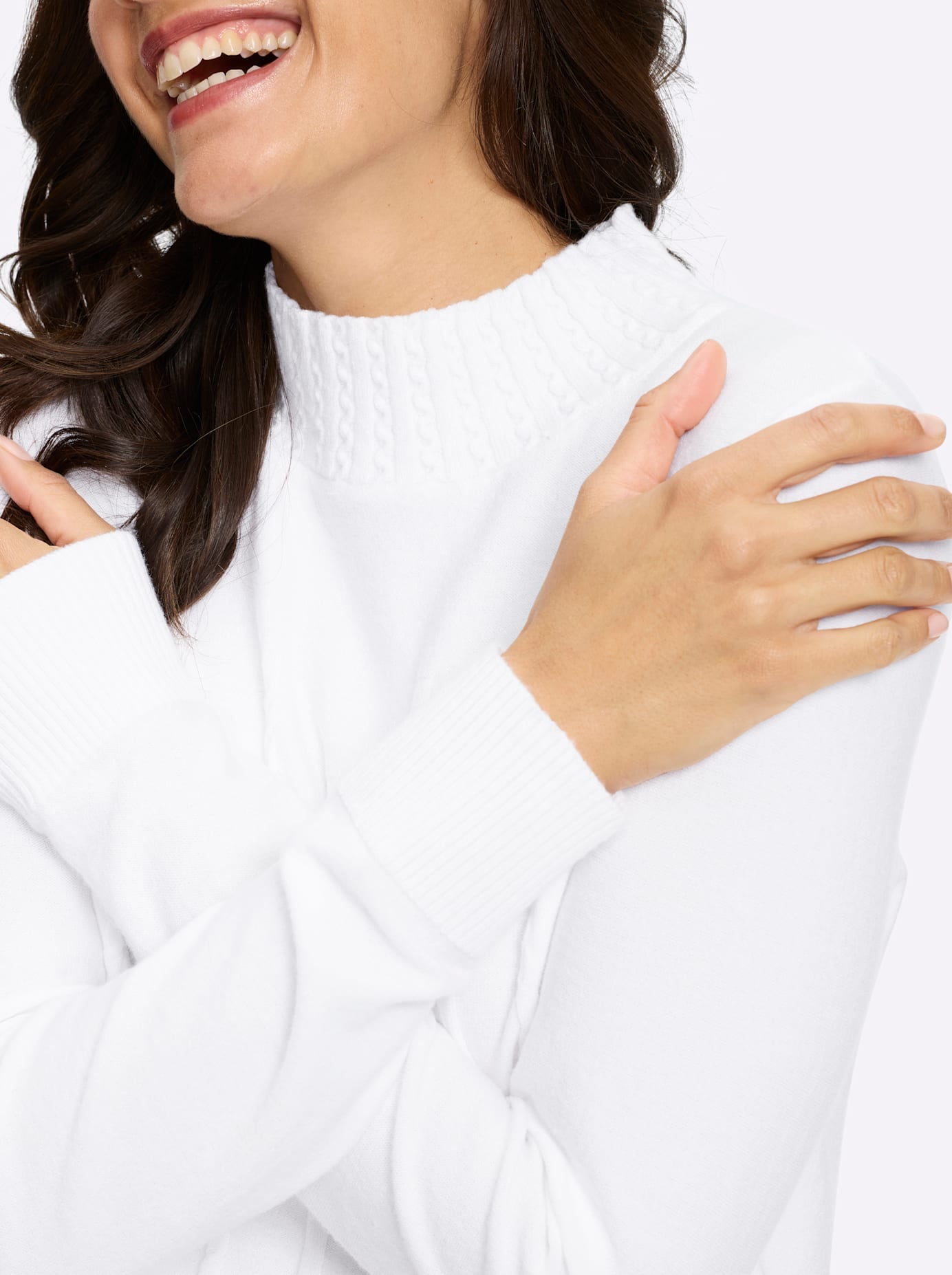 Inspirationen Pull à col montant »Pullover«