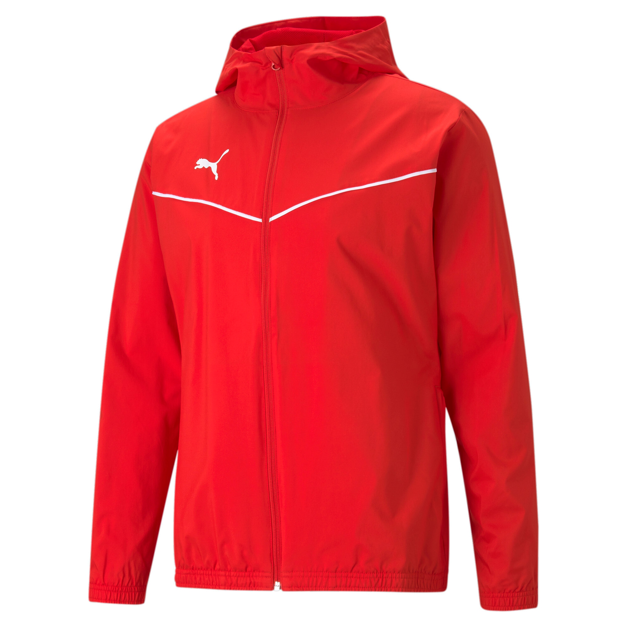 PUMA Allwetterjacke »TEAMRISE ALL WEATHER JACKET« mit Kapuze mit Kapuze, mit Reissverschlusstaschen, Regular Fit