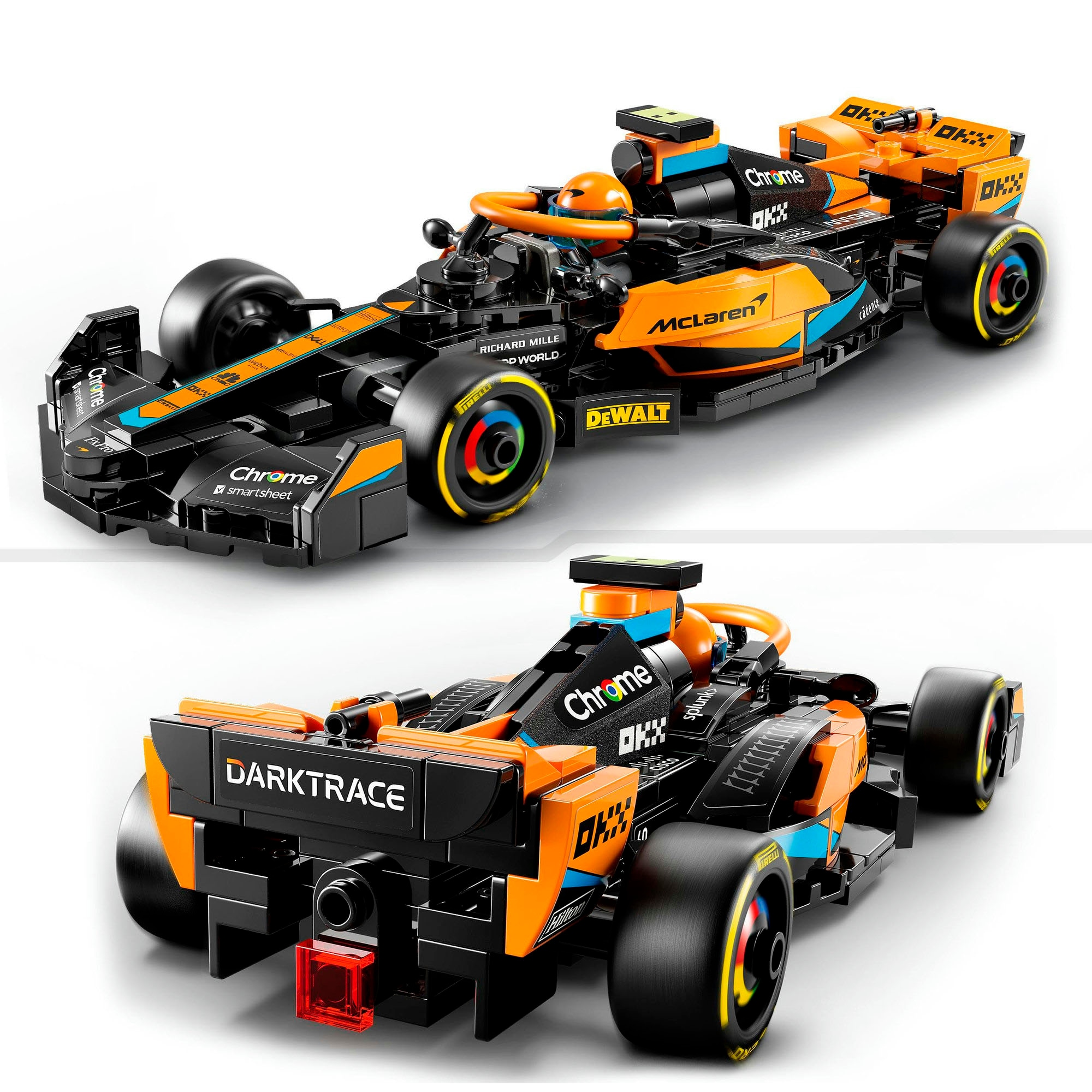 LEGO® Konstruktionsspielsteine »McLaren Formel-1 Rennwagen 2023 (76919), LEGO® Speed Champions« Made in Europe