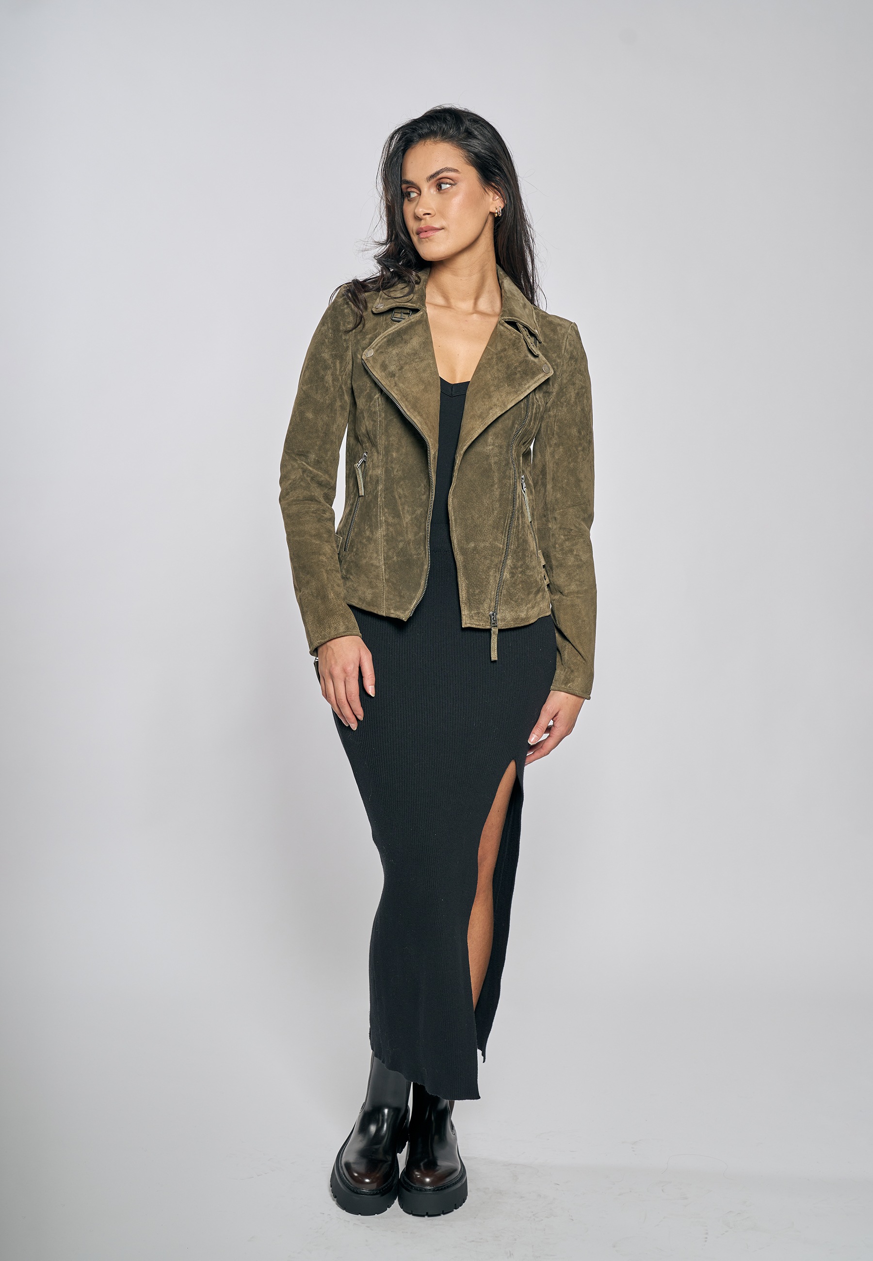 Freaky Nation Veste en cuir »Taxi Driver-FN«