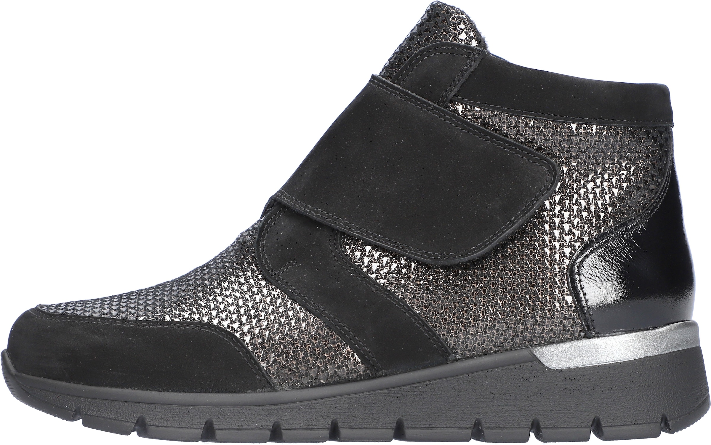 Waldläufer Bateau à velcro »K-RAMONA«  Bottine, chaussure confort, chaussure large largeur extra K