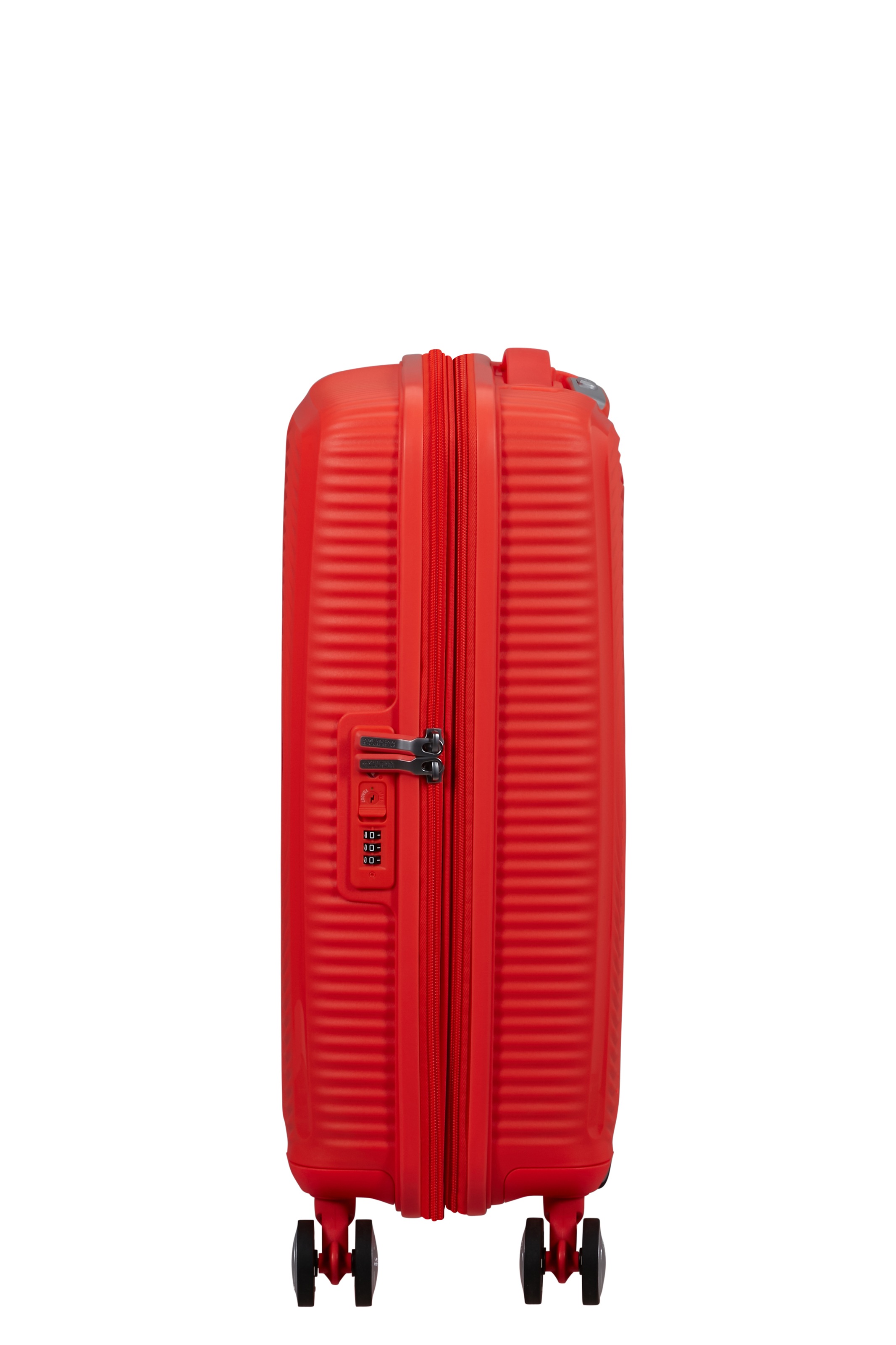 American Tourister® Trolley à coque dure »SOUNDBOX, in verschiedenen Farben und Grössen« 35,5 litre 4 Rollen valise trolley bagage en soute serrure TSA à combinaison extension de volume