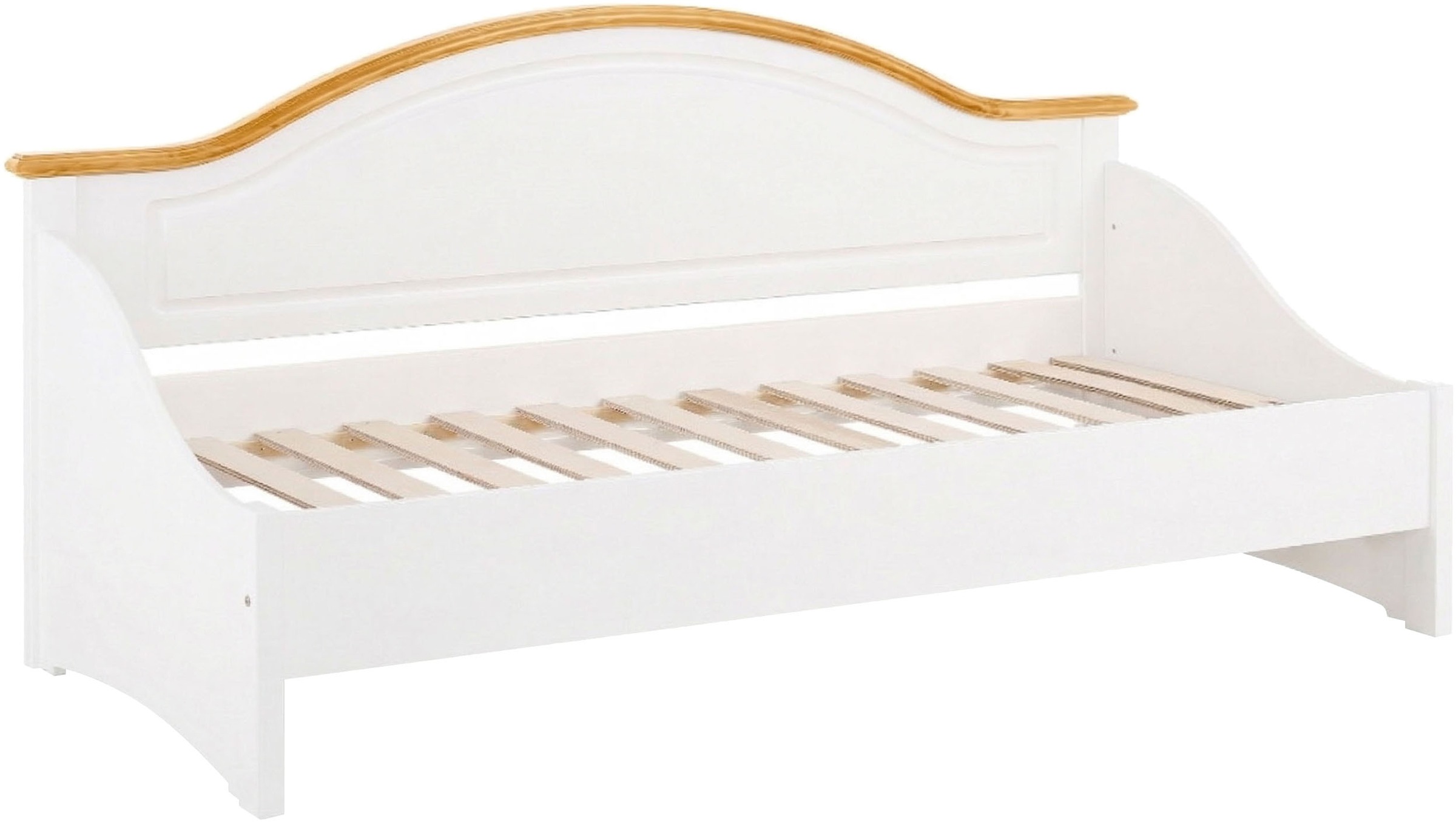 GOODproduct Lit de jour »Konrad« stabile Konstruktion aus massiver Kiefer, mit Rollrost