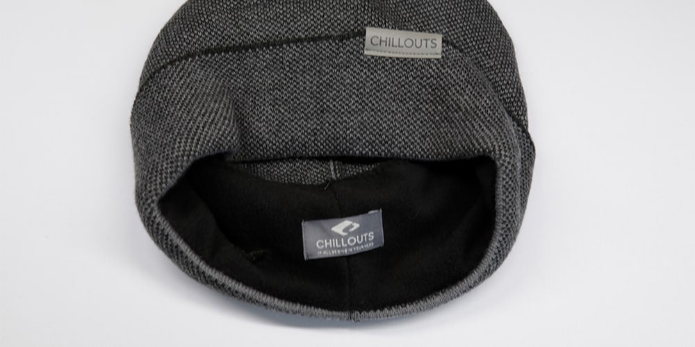 chillouts Strickmütze »Kilian Hat«, dunkle, festsitzende Strickmütze