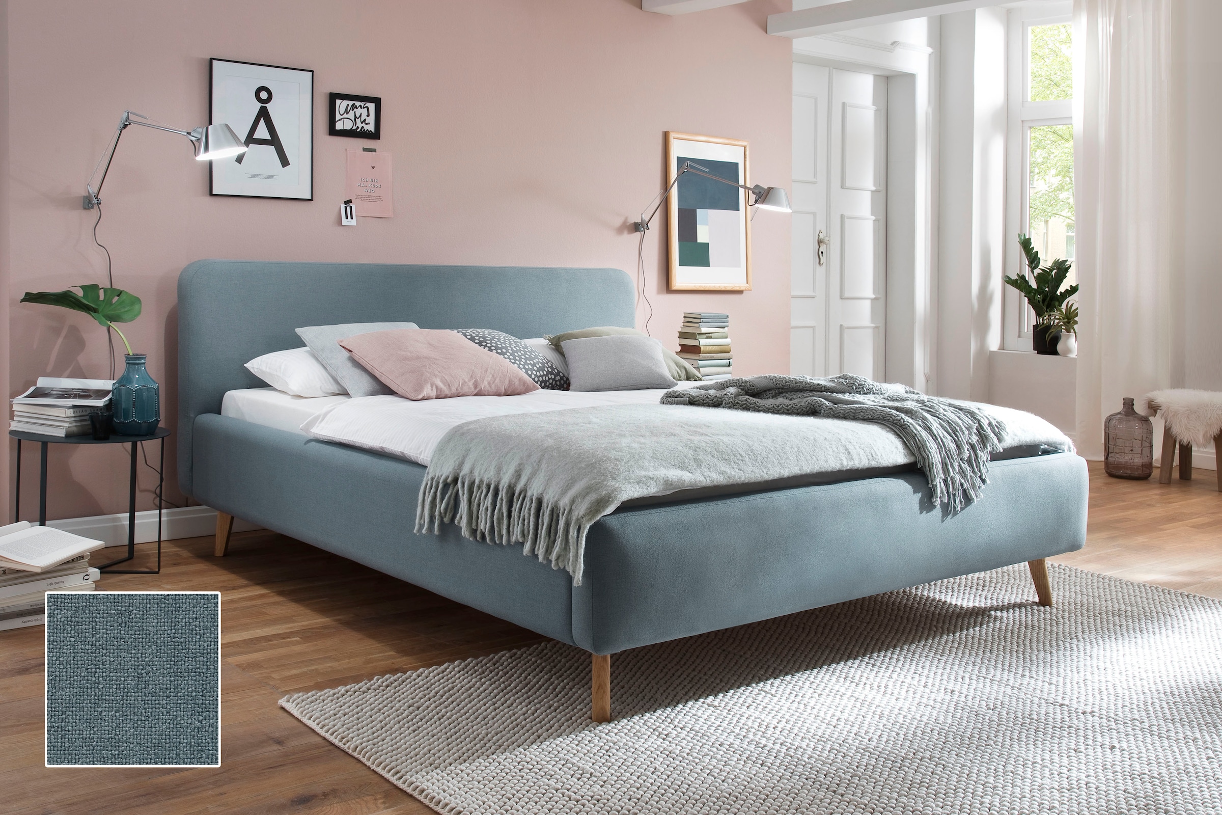 meise.möbel Lit rembourré »Mattis« Meilleure vente, au choix avec coffre de lit