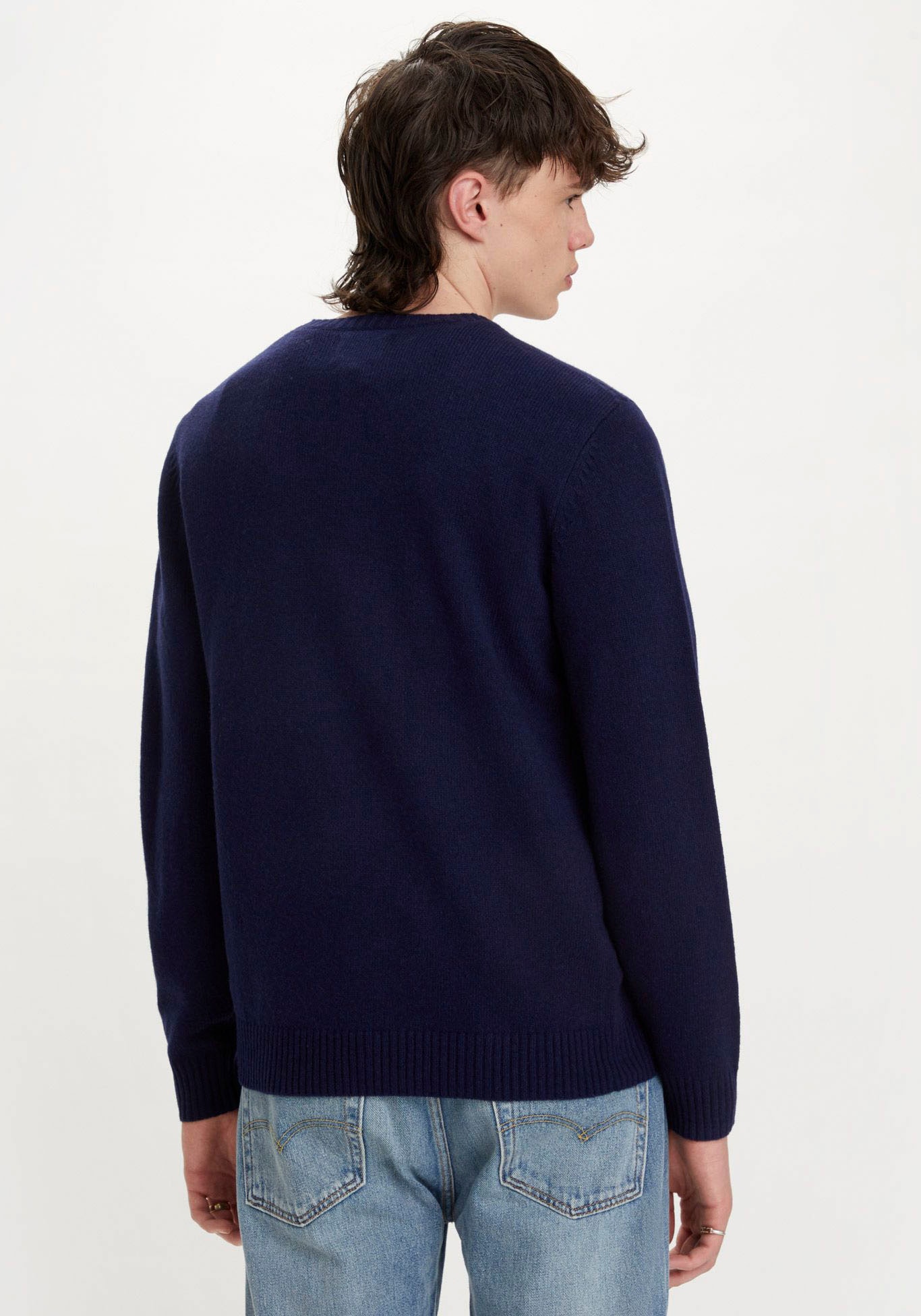 Levi's® Wollpullover »ORIGINAL HM SWEATER« klassische Rundhalsform
