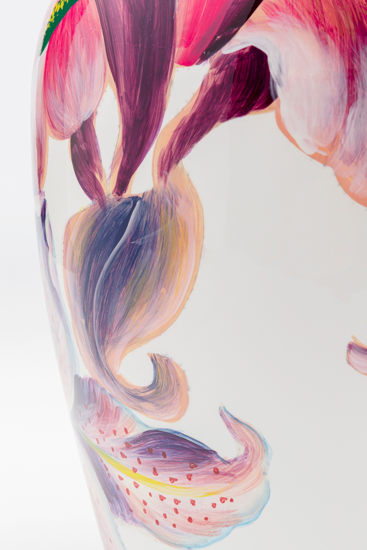 Kare Design Dekovase »Lillies Pink 37cm«