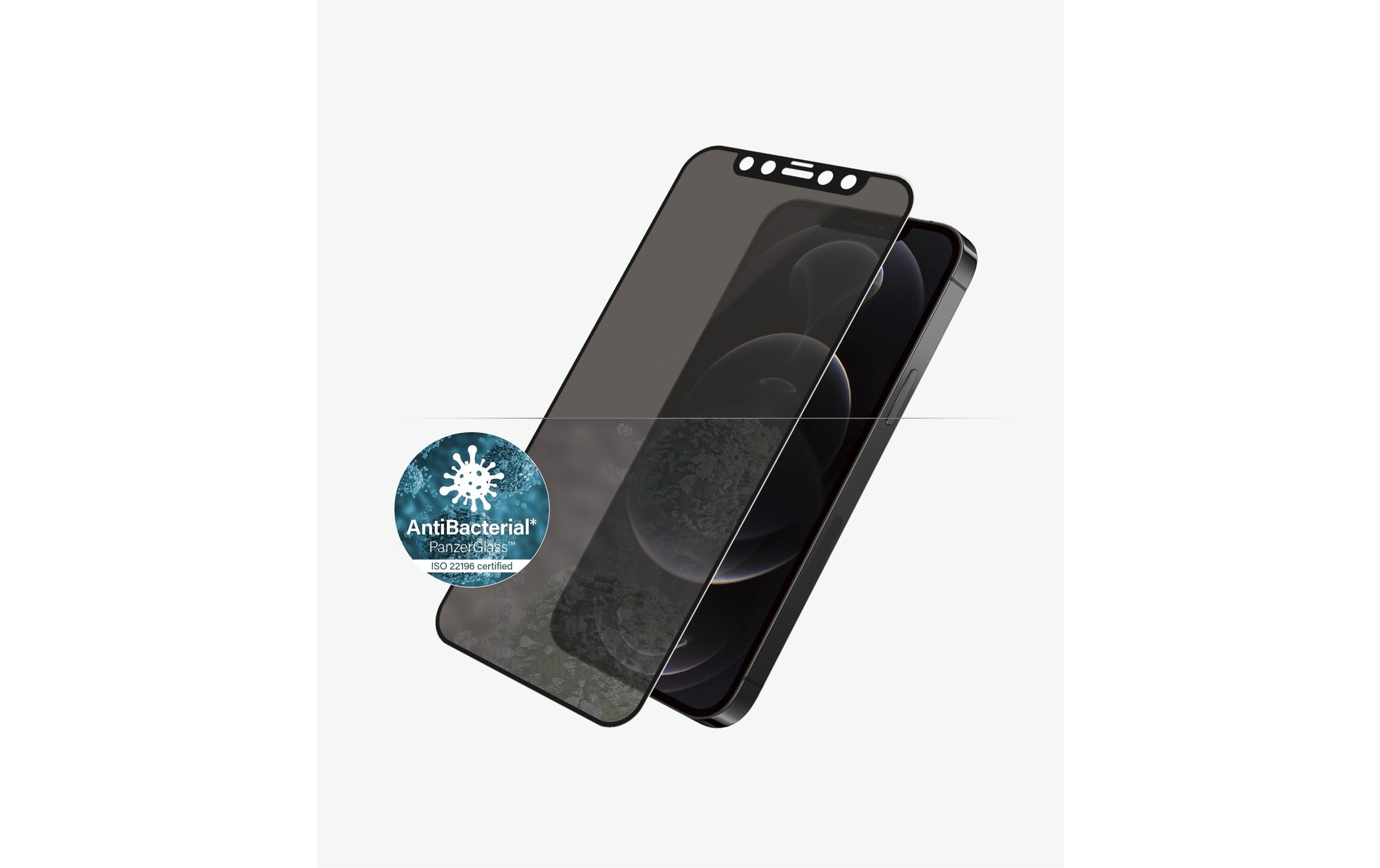 PanzerGlass Displayschutzglas »Displayschutz Case« für iPhone 12, iPhone 12 Pro Mit Rahmen