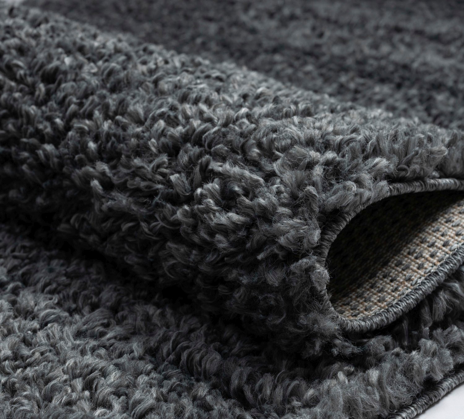 GOODproduct Hochflor-Bettumrandung »Banji« Höhe 37 mm 3 tlg. Uni Farben, weich und flauschig, auch als Läufer & in rund erhältlich