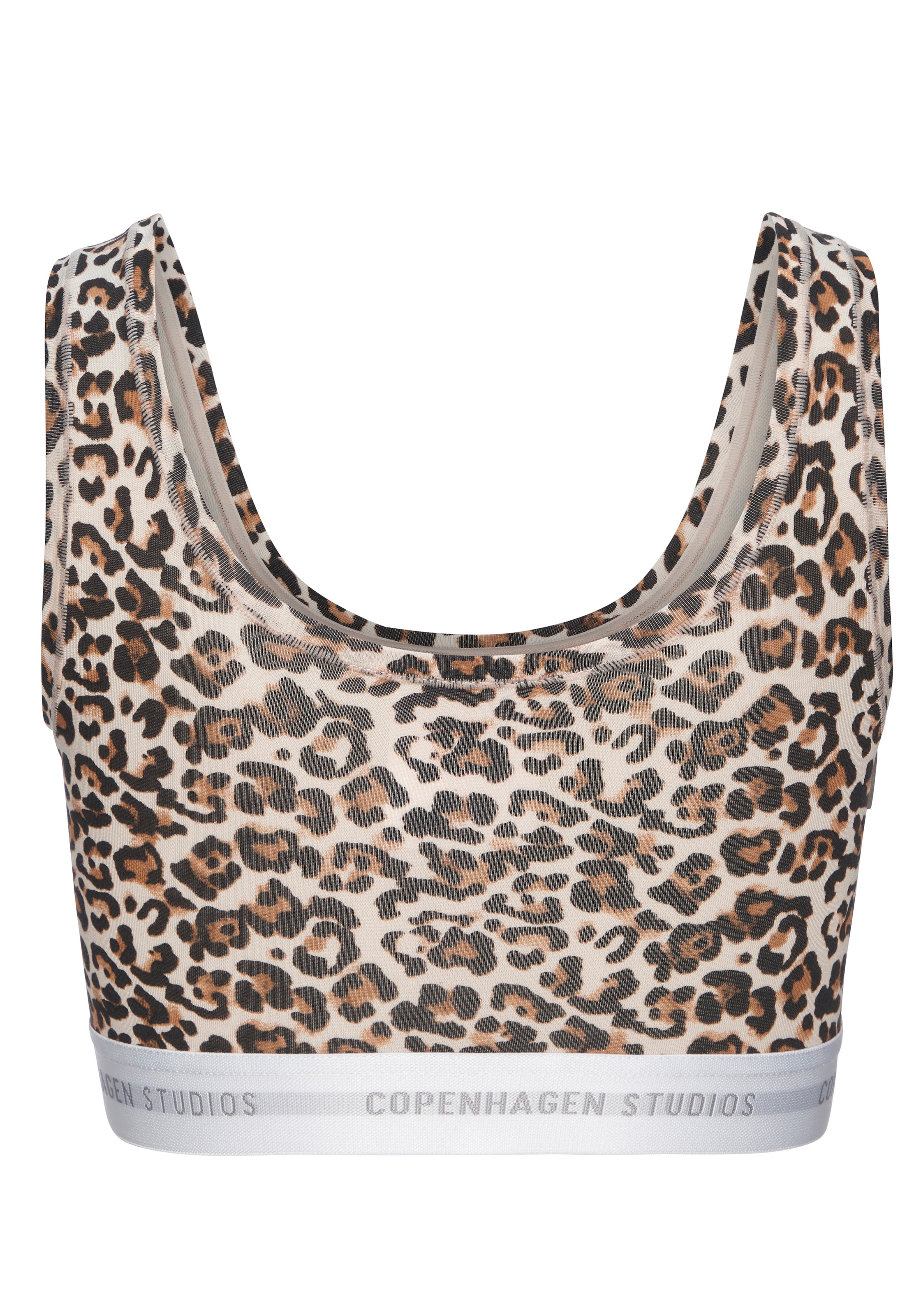 Copenhagen Studios Bustier mit weichem Logobund und aus elastischer Baumwoll-Modal-Qualität