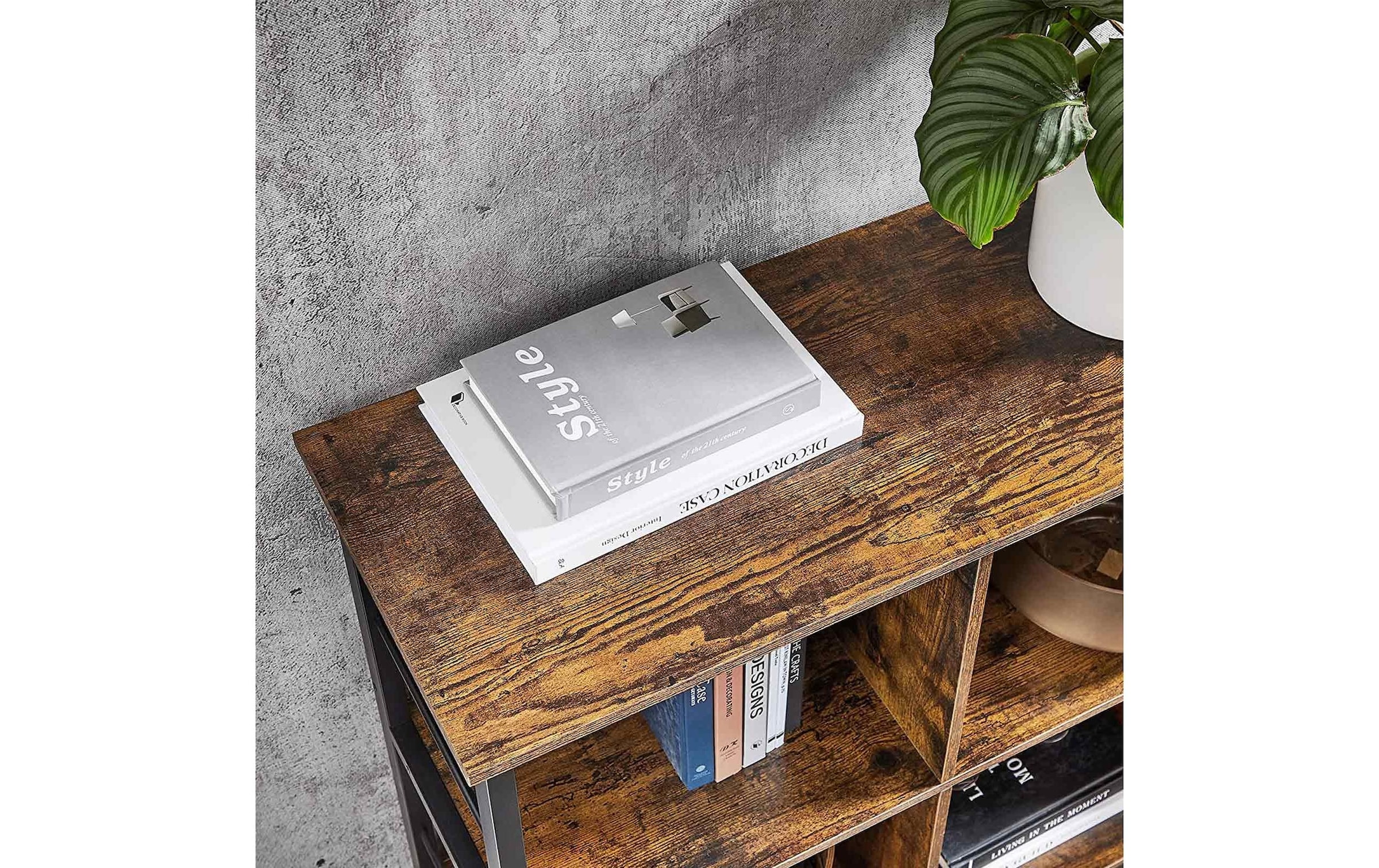 VASAGLE Wandregal »VASAGLE Regal Industrial Schwarz«