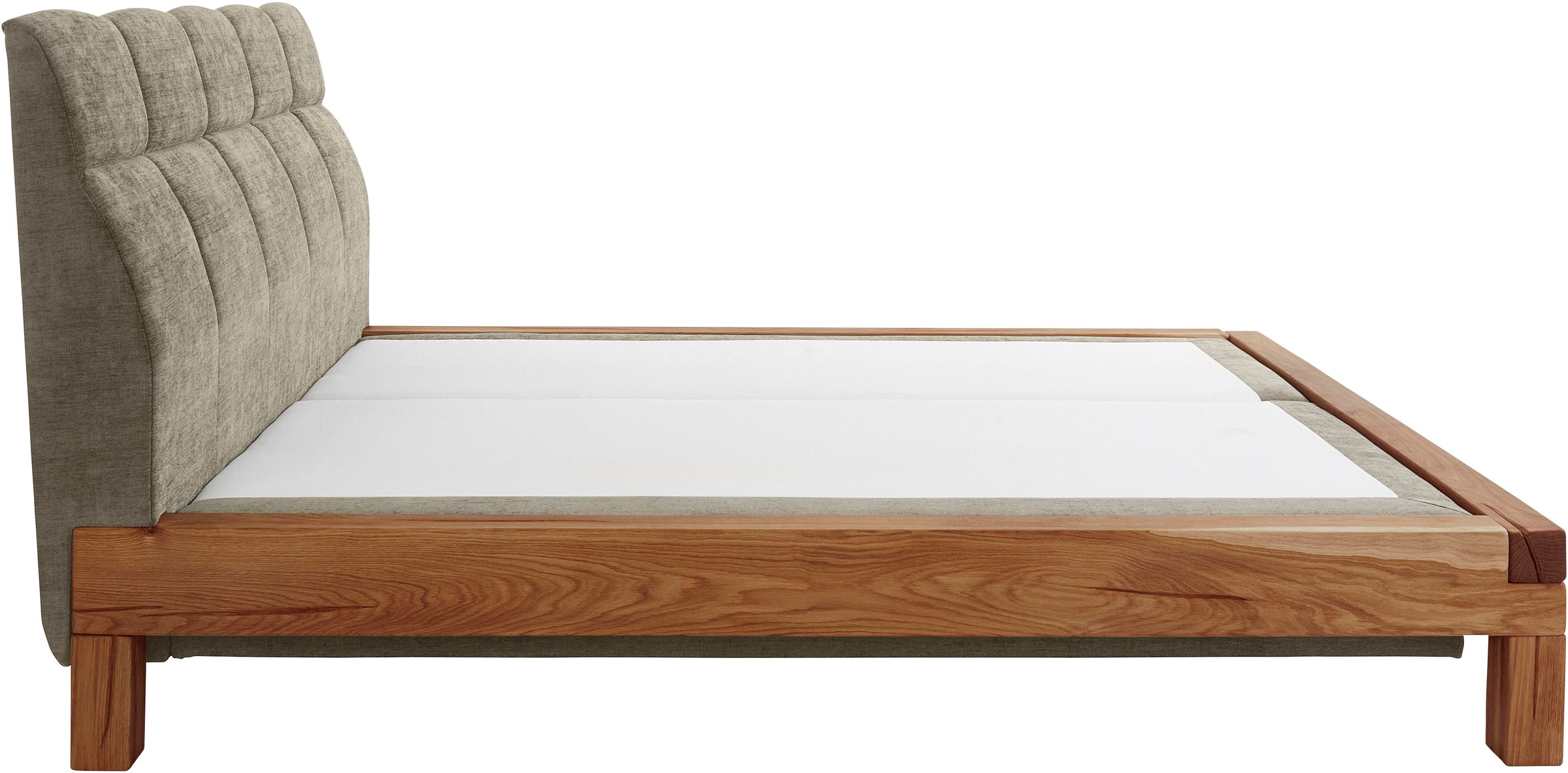 Home affaire Lit boxspring »Villads« Liegefläche: 160/200 cm aus Balkeneiche, Inside-Boxspring-Unterbau