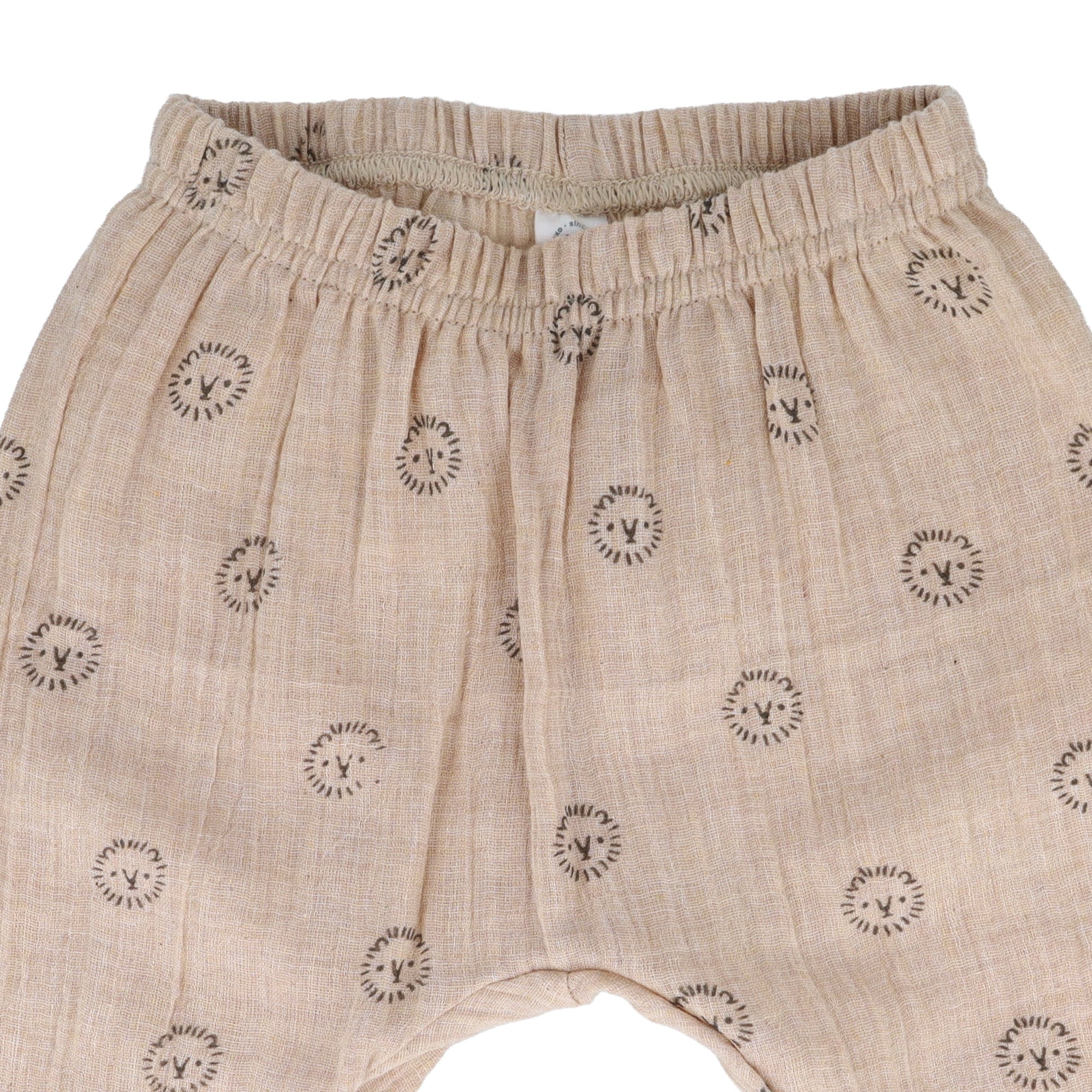 MAXIMO Pantalon à enfiler  mit Löwen- oder Regenbogenmotiv, mit Druck, leicht, bequem, Baumwolle