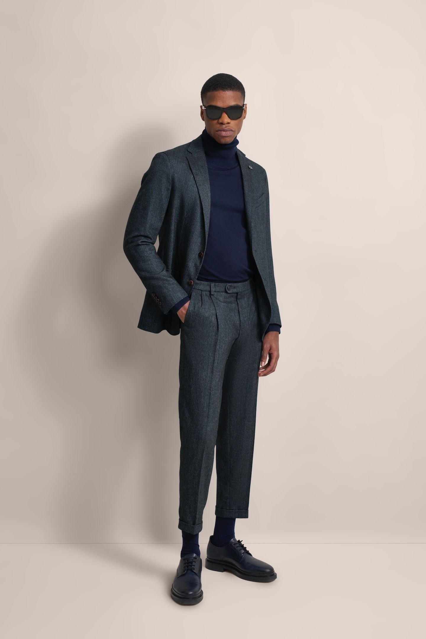 bugatti Sakko mit runden Schultern