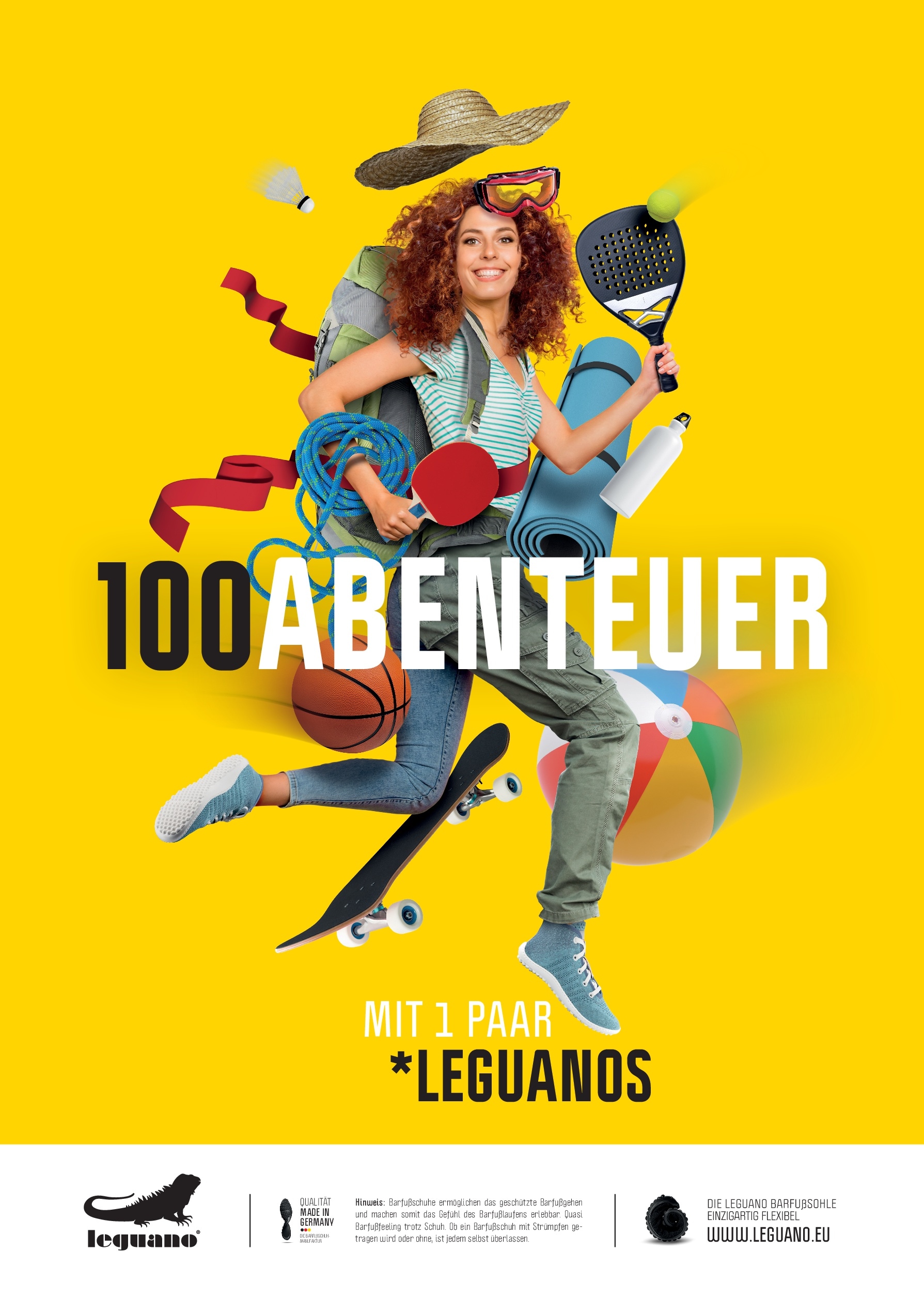 Leguano Barfussschuh »GO«  , Bequemschuh, Komfortschuh, Schnürboots, flexible Halbkugellaufsohle