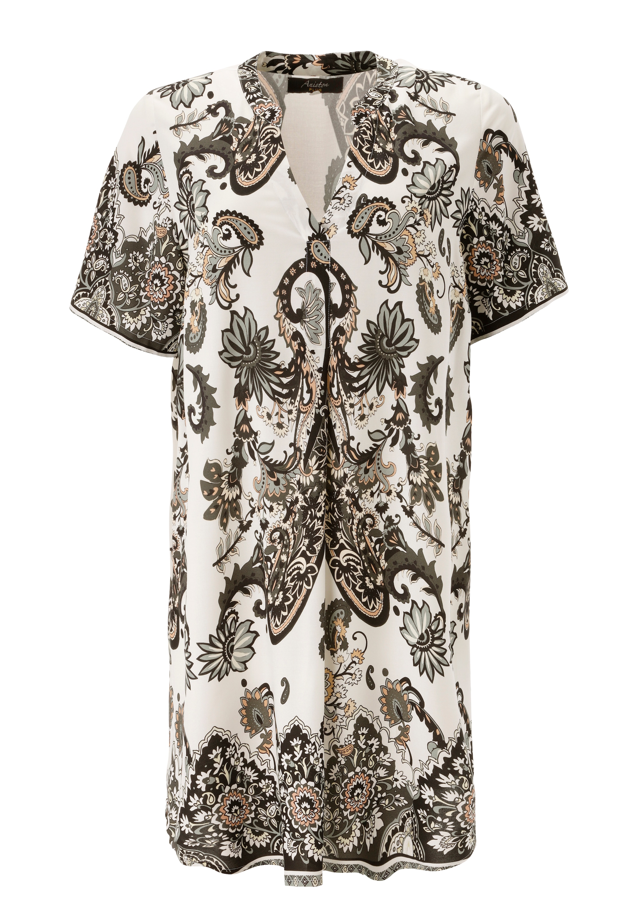 Aniston PLUS Blusenkleid in trendigen Paisleydruck - NEUE KOLLEKTION