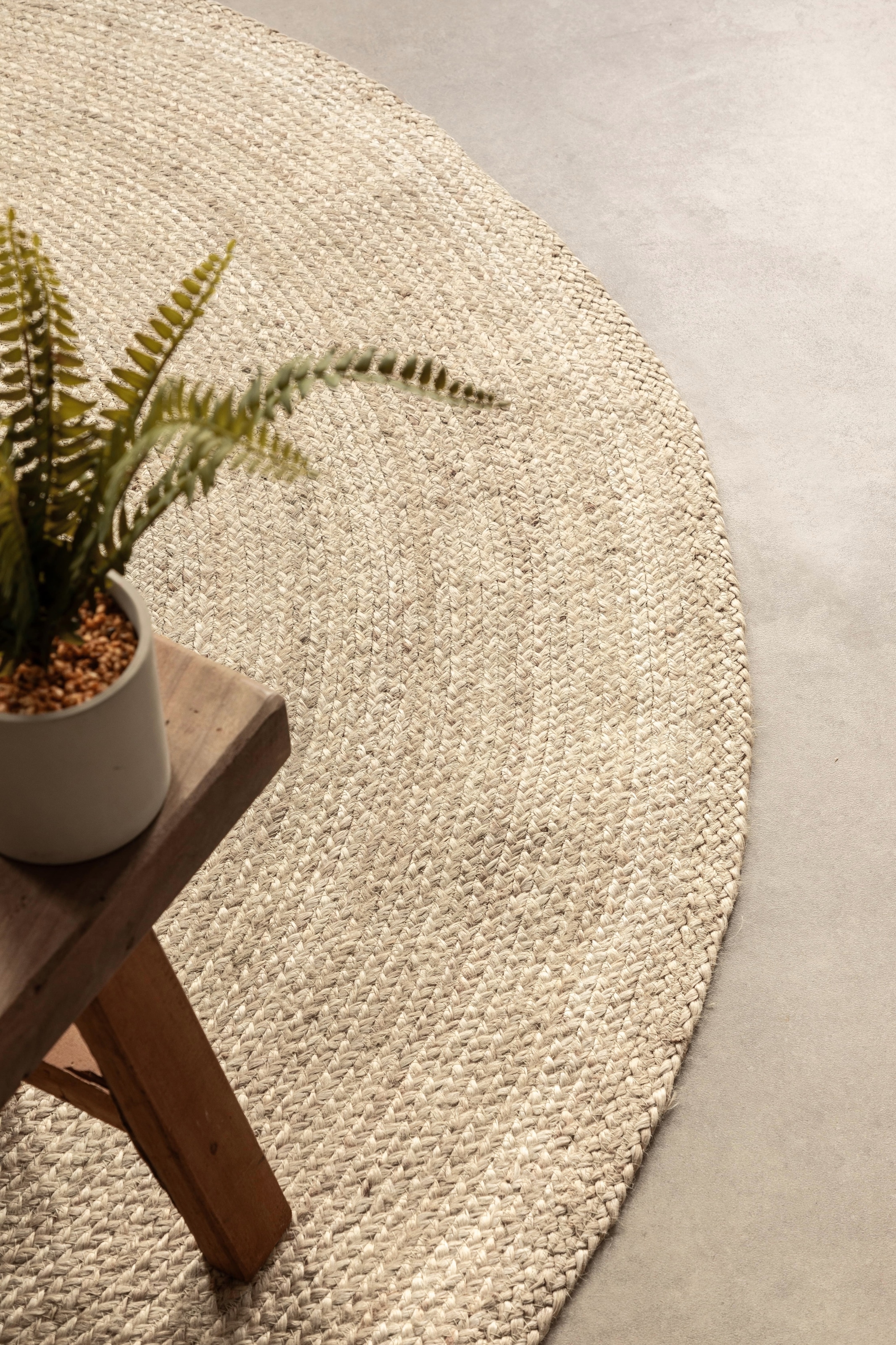 HANSE Home Tapis »Rangpur Juteteppich, in rund und oval« ovale 10 mm Höhe tissé à la main, 100% jute, naturel, salon, hall, bohème, scandinave