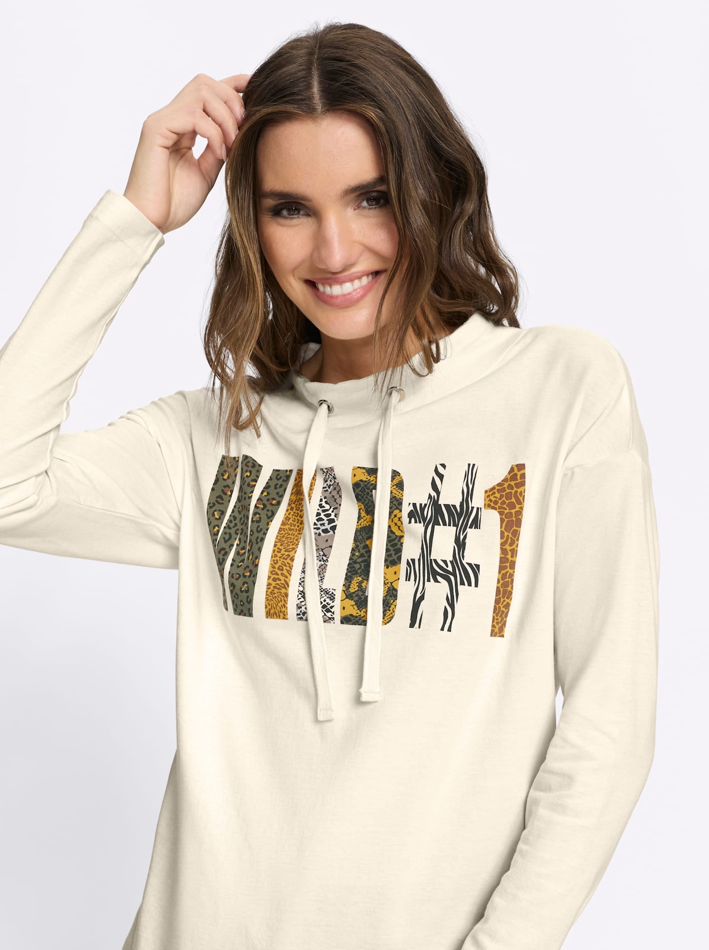 Classic Basics T-shirt à col montant »Stehkragen-Shirt« 1