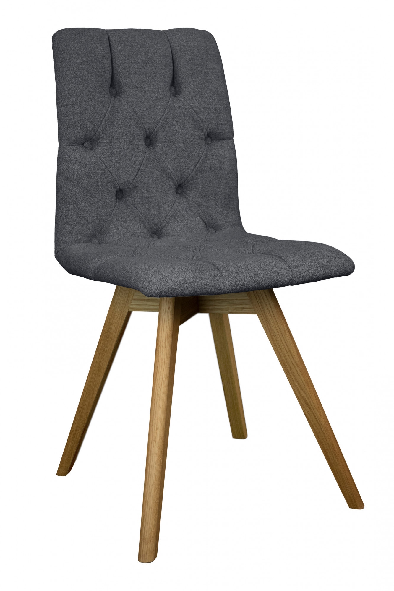 andas Chaise de salle à manger »Rania« (Set) 2 cuisMassivholzgestell, mit Knopfheftung