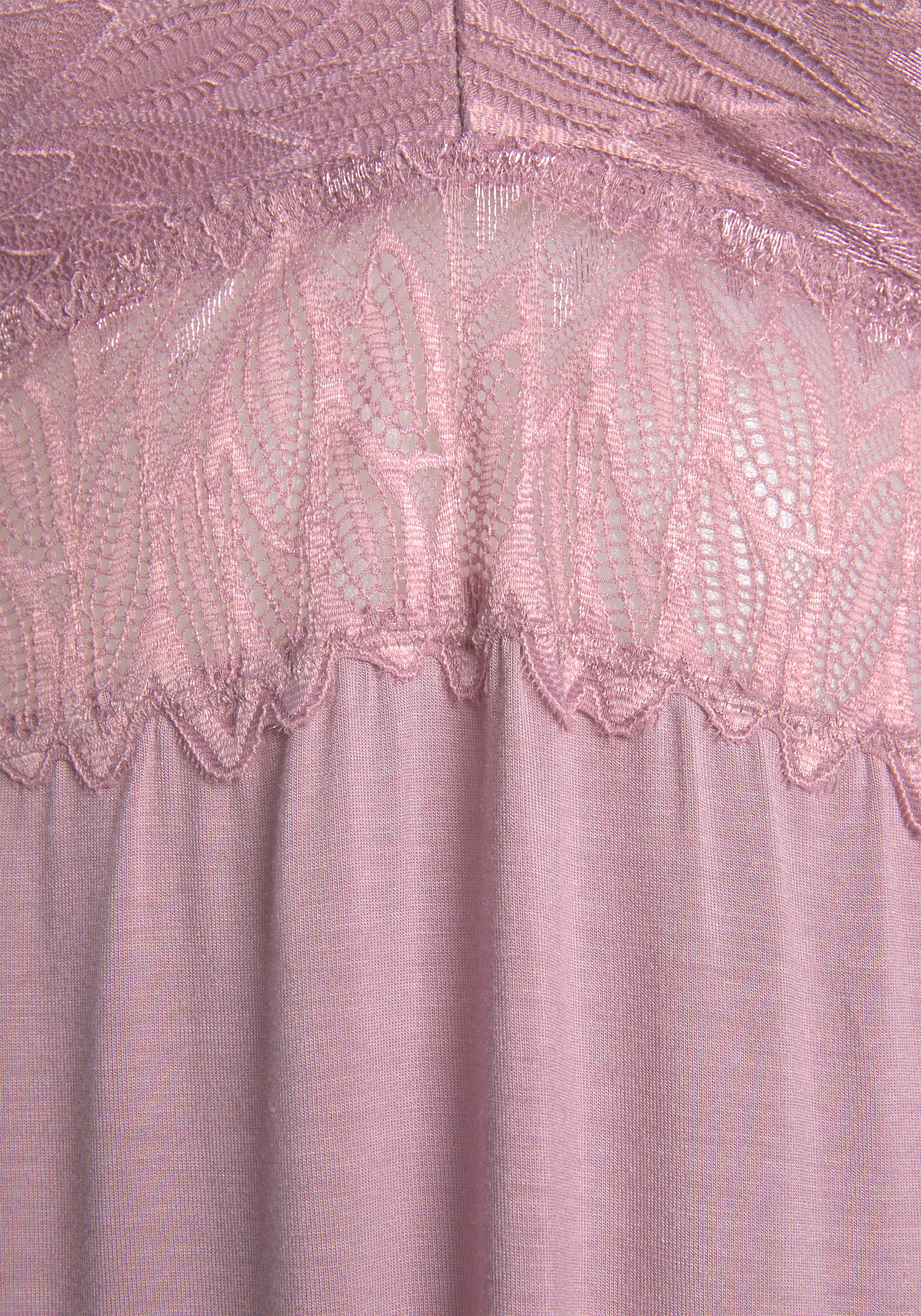 LASCANA Négligé 1-teilig,  mit Spitzendetails