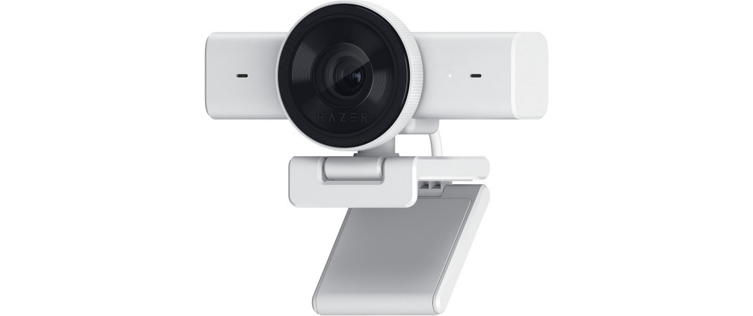 RAZER Webcam »Kiyo V2 X 1080p 60 fps« Webcam Full HD avec mise au point manuelle et automatique, blanc