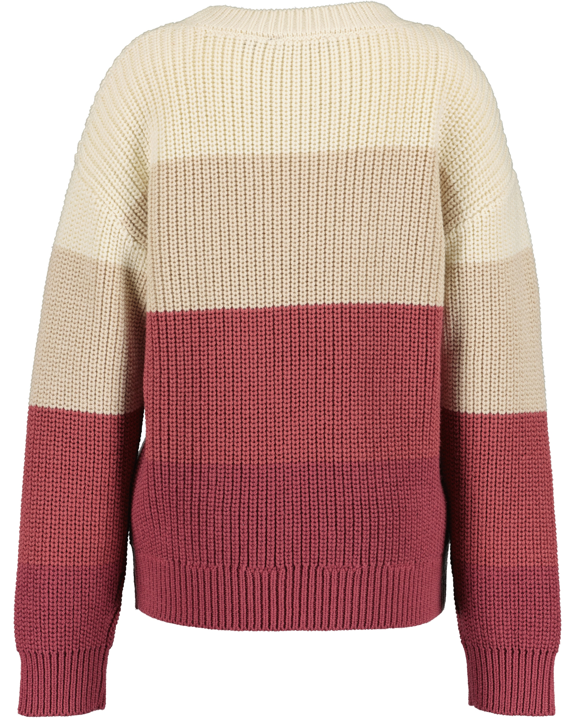 Blue Seven Pull en tricot mélange de coton, rayures larges