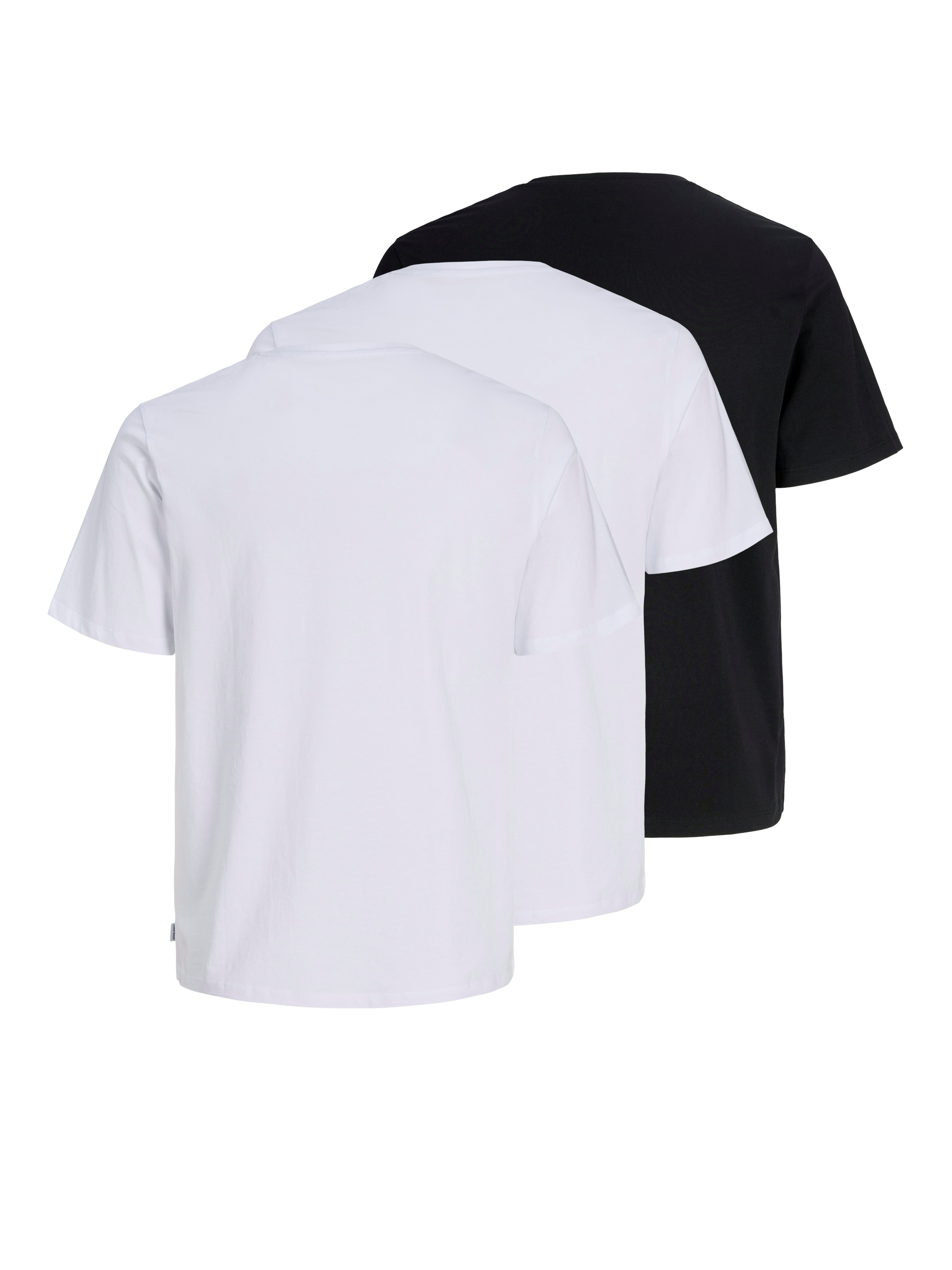 Jack & Jones Shirt à col rond »JJEORGANIC BASIC TEE SS O-NE 3PK MP NOOS« Packung, 3 cuis