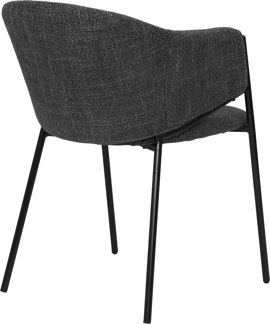 SIT Armlehnstuhl »London 2er-Set Esszimmerstühle mit Strukturstoff & Metallgestell« (Set) 2 Stk.Öko-Tex Strukturstoff & bequeme Armlehnen für Sitzkomfort