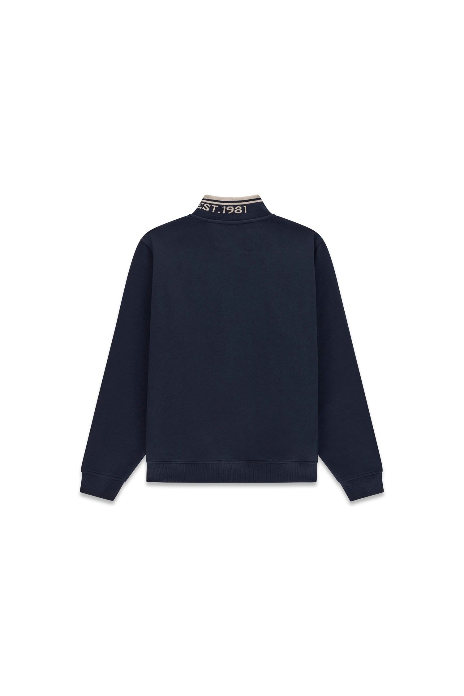 Guess Veste sweat »FULL ZIP-UP TRUCKER« col montant avec inscription GUESS, poche kangourou