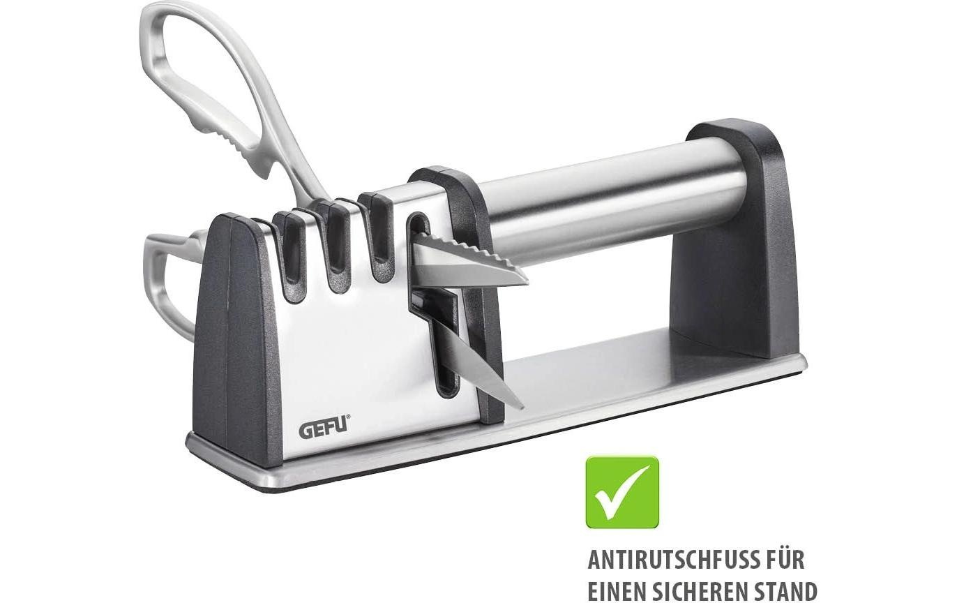 GEFU Messerschärfer »GEFU Messerschärfer Colt Pro Schwarz/Silber«
