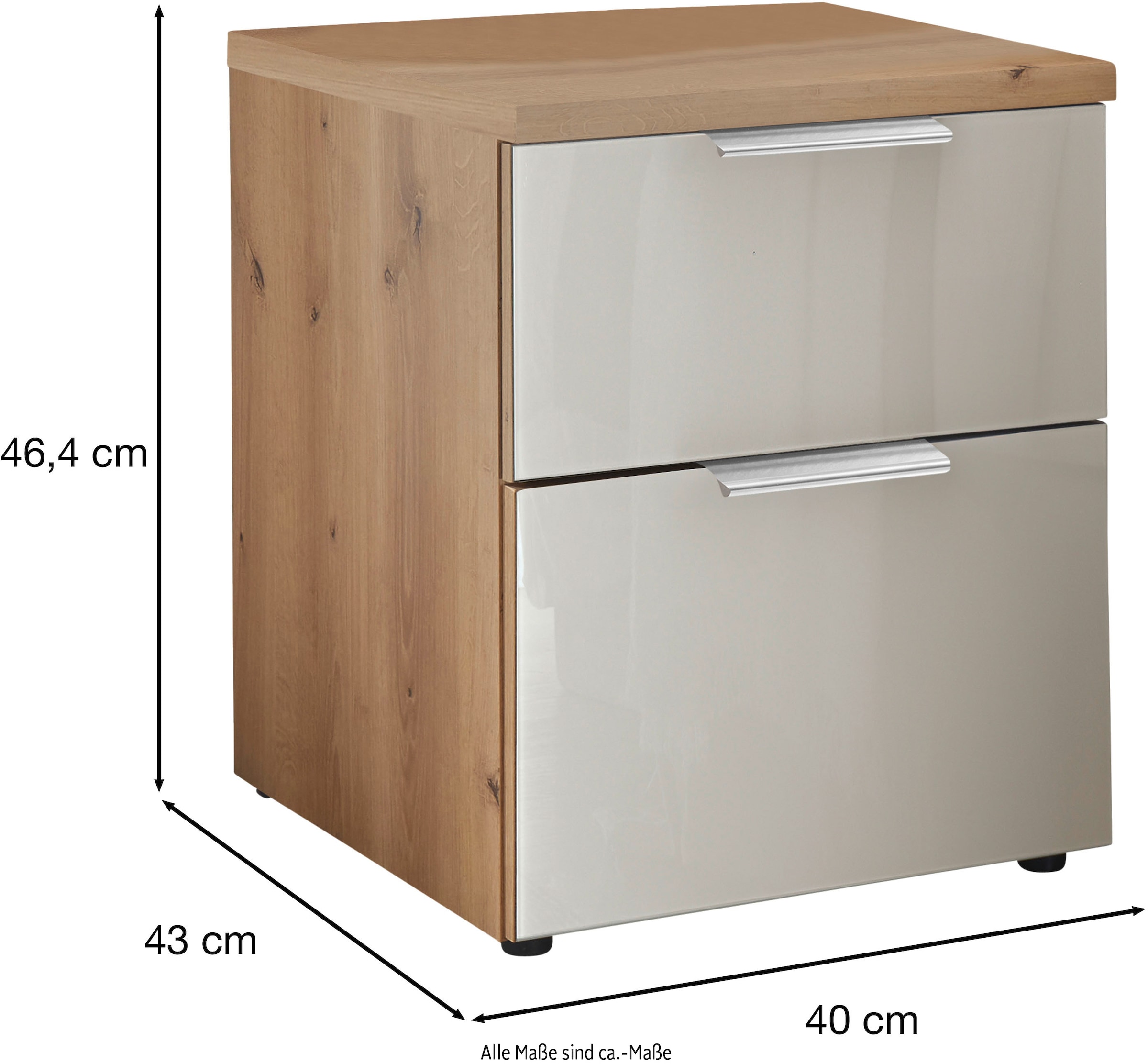 WIEMANN Nachtkonsole »Como« vormontiert