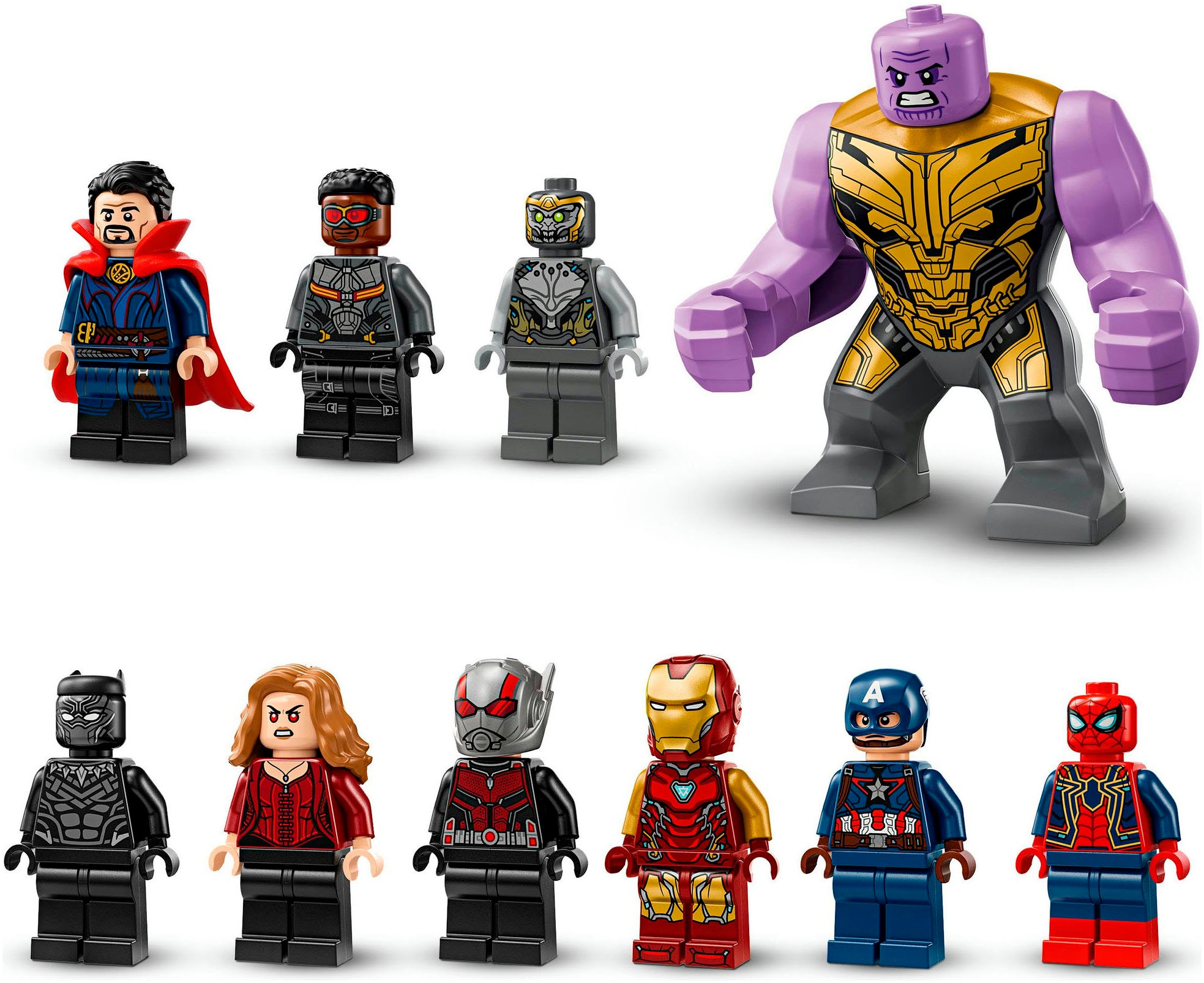 LEGO® Konstruktionsspielsteine »Avengers: Endgame Letzter Showdown (76323), LEGO Super Heroes« Made in Europe