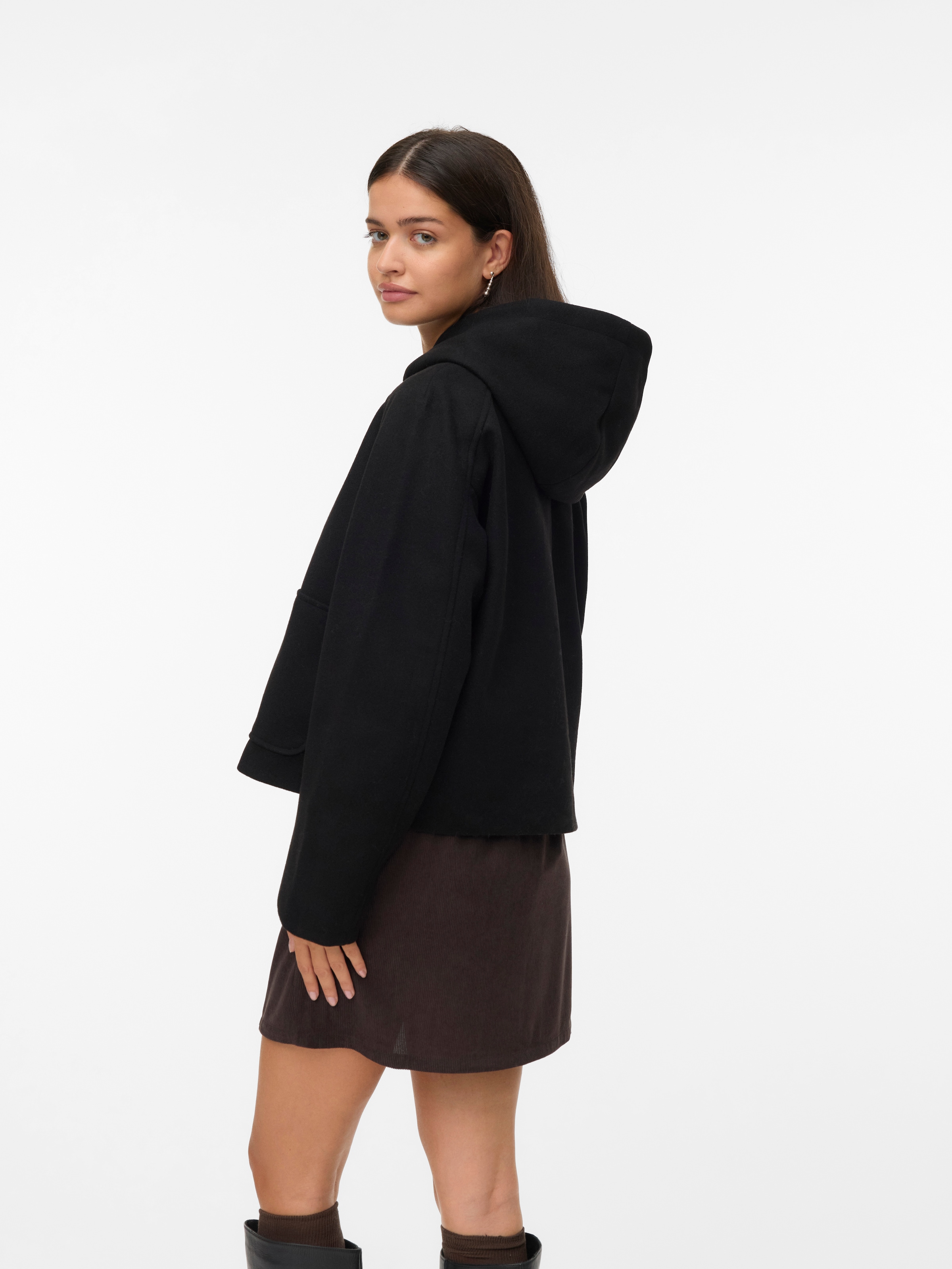 Vero Moda Kurzjacke »VMFORTUNEROME SHORT JACKET GA BOO« mit Kapuze