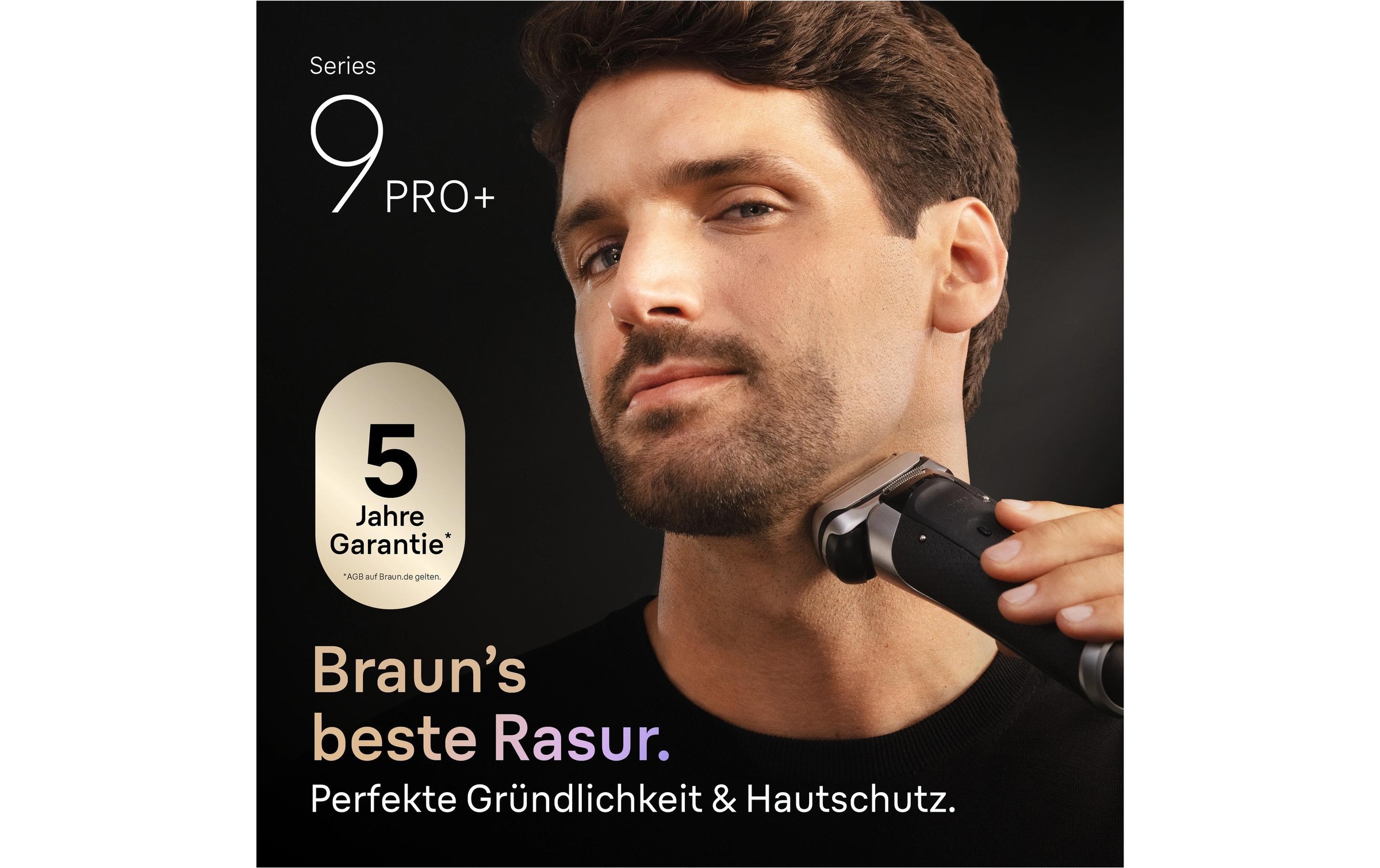 Braun Elektrogesichtshaarentferner »Series 9 Pro+ 9615s« Reinigungsstation