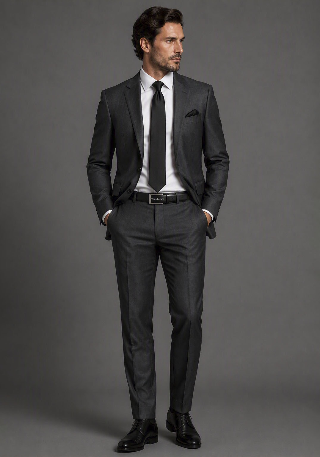Bruno Banani Ceinture en toile réglable 1 cuis ceinture business