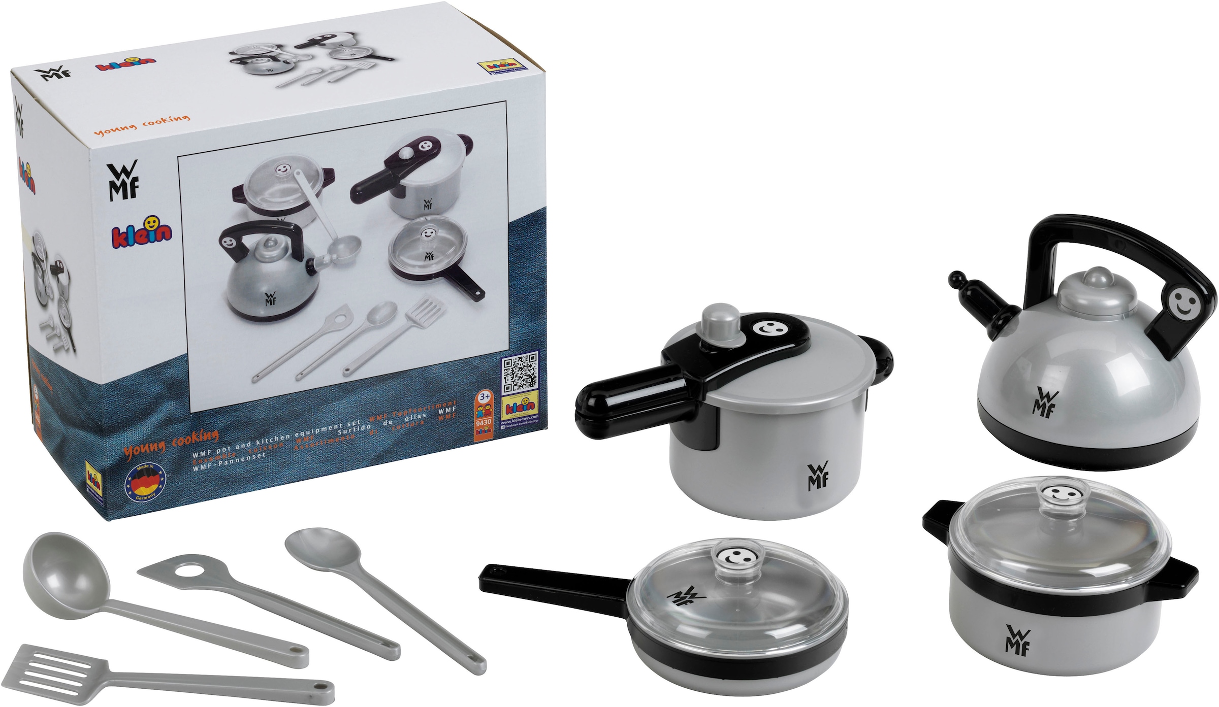 Klein Kinder-Küchenset »WMF-Topfsortiment« Made in Germany