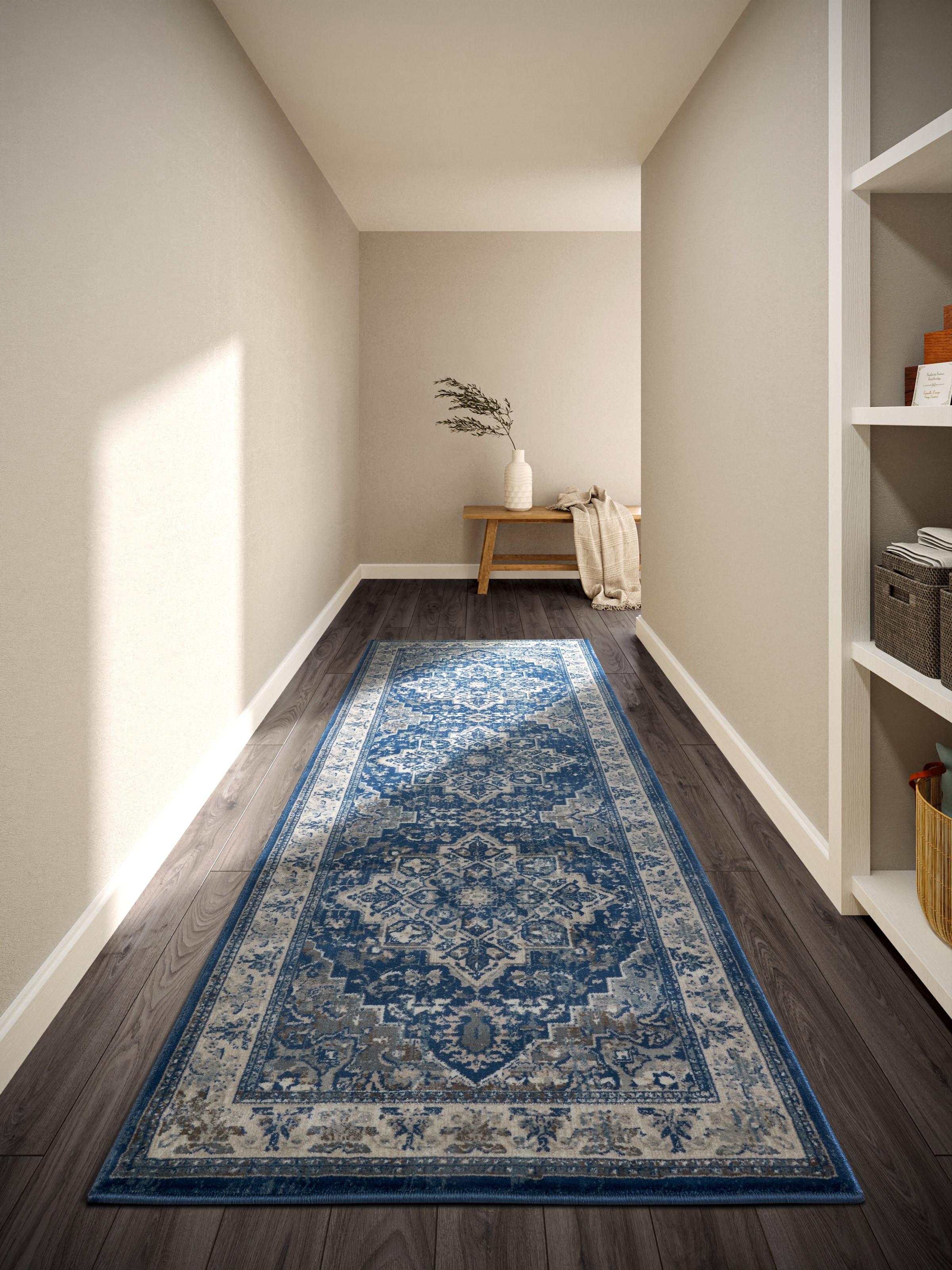 Villeroy & Boch Teppich »Jehanne« rechteckig 11 mm Höhe Orientalisch, Wohnzimmer, Schlafzimmer, Klassisch, Kurzflor, Weich