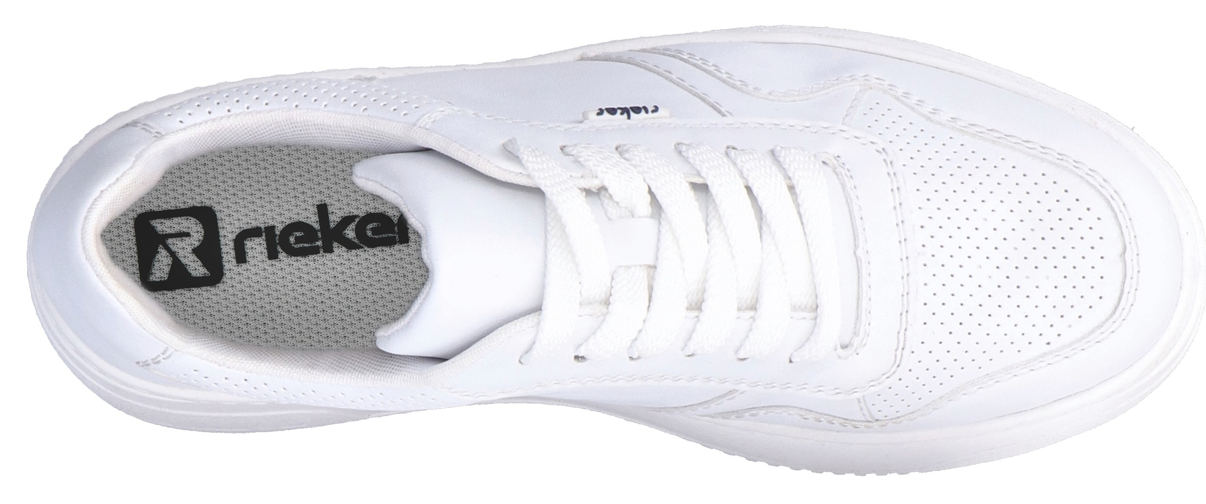 Rieker Baskets à plateforme  mit loser Einlage, Freizeitschuh, Halbschuh, Schnürschuh
